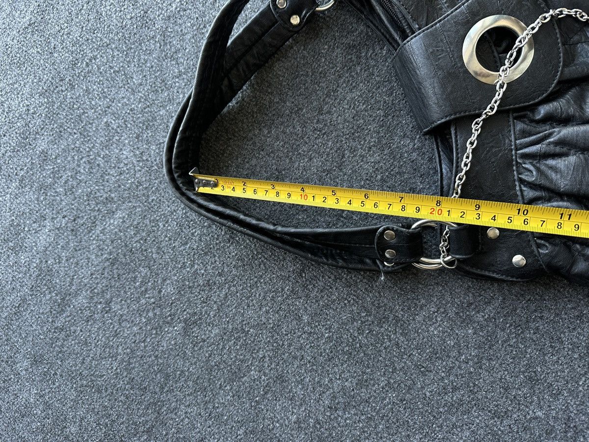 Other 🚨Y2K AVANT-GARDE 🚨mesh silver Japan style hand bag Y2K 90s Size ONE SIZE - 14 Thumbnail