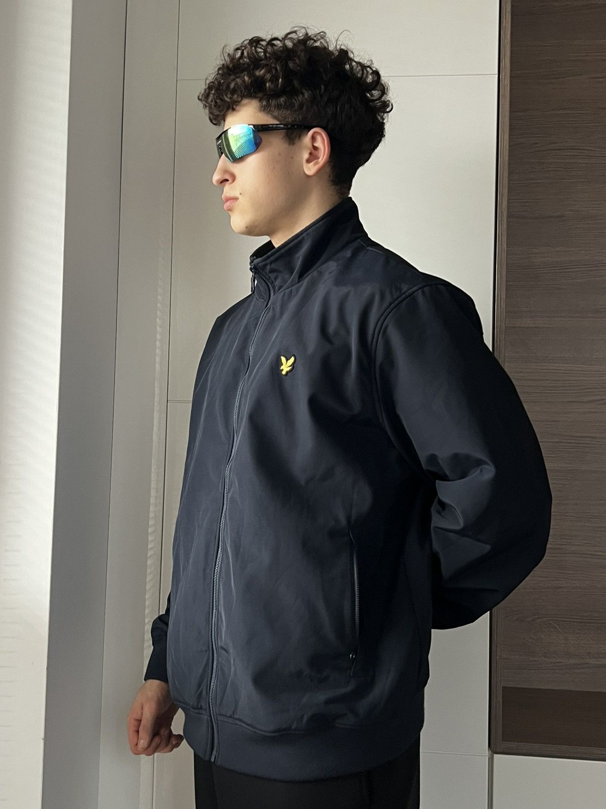 Designer × Lyle & Scott ‼️Archival Lyle & Scott Heavy Waterproof Material Zip Jacket‼️ Size US XXL / EU 58 / 5 - 13 Thumbnail