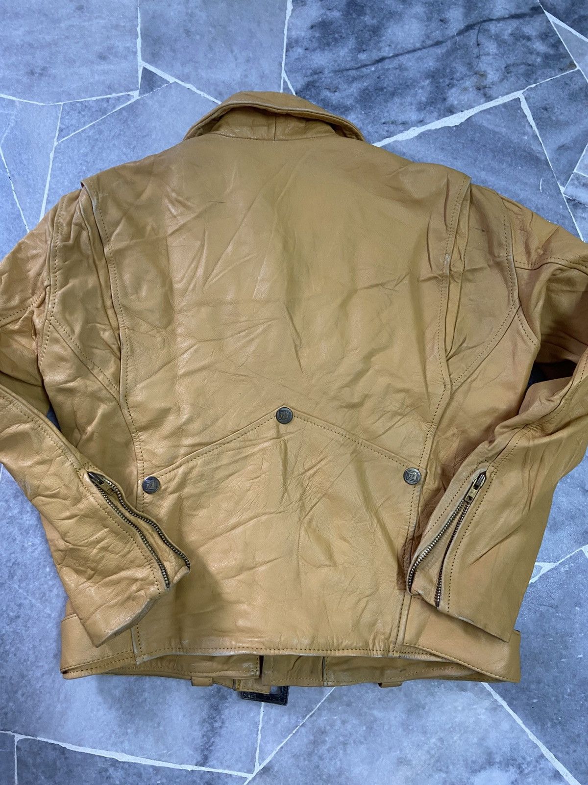 Japanese Brand Fremantle Leather Bike Jacket Size US M / EU 48-50 / 2 - 9 Thumbnail