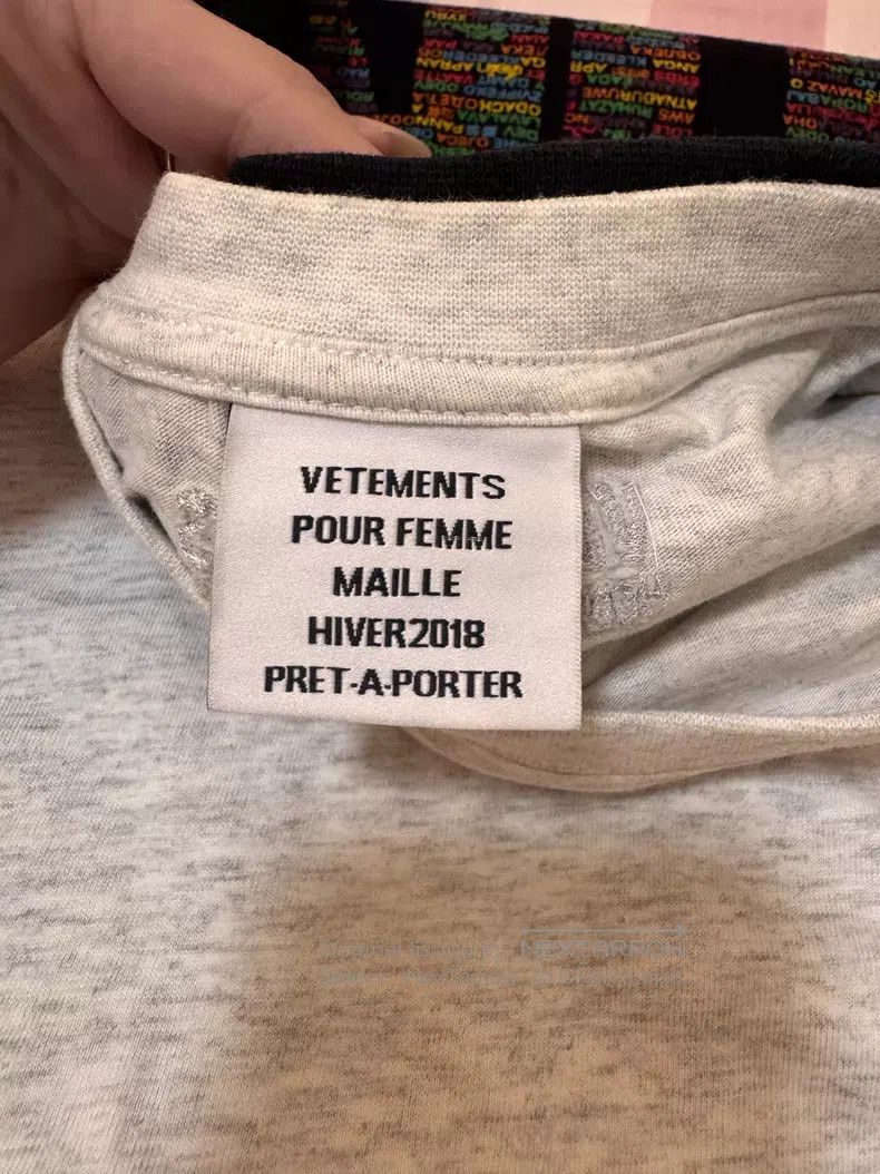 Vetements VETEMENTS True Two-Piece Patchwork T-Shirt Size US S / EU 44-46 / 1 - 3 Thumbnail