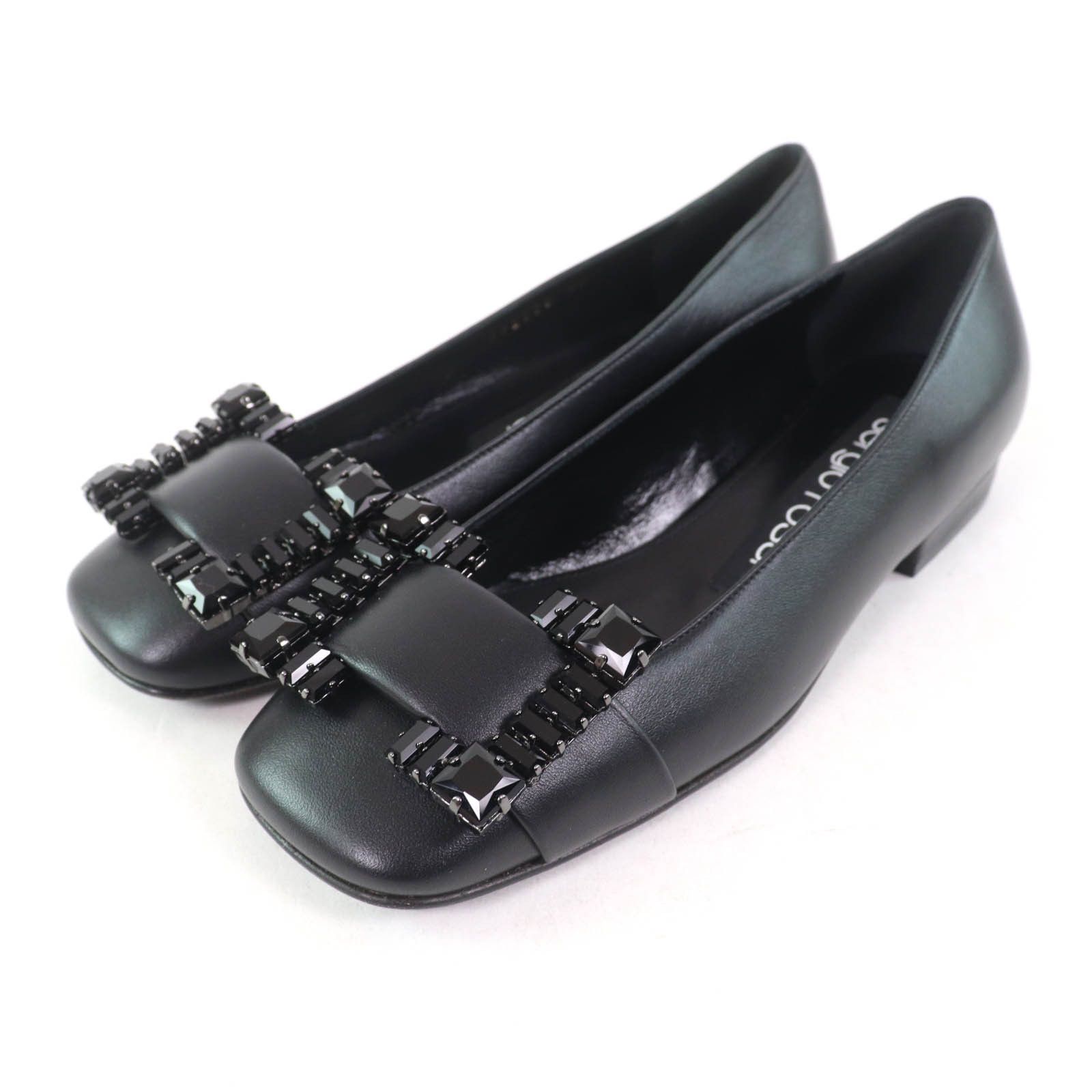 Other Sergio Rossi SR PRINCE Leather Pumps Leather Shoes A92270 DUTY FREE for USA