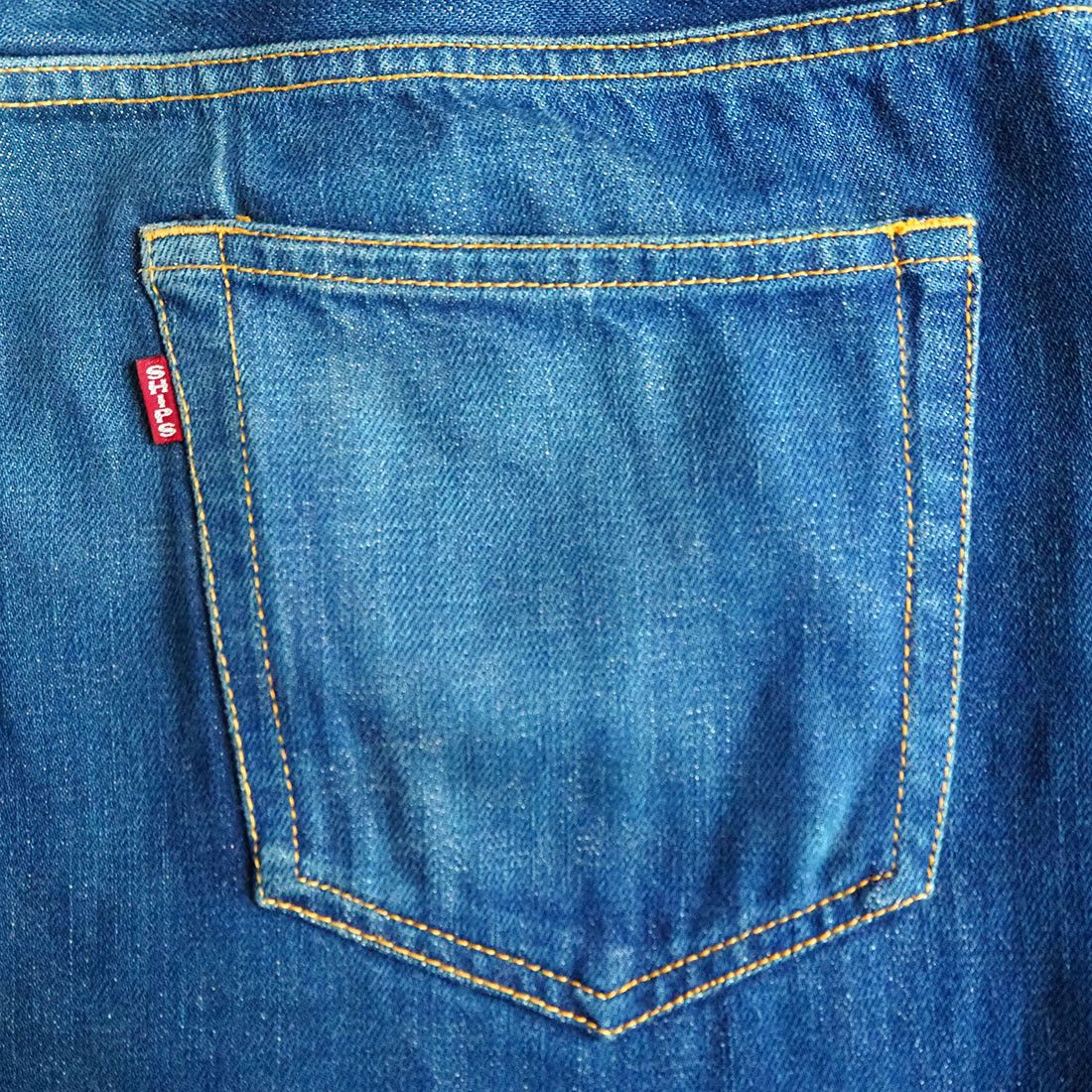 SHIPS SHIPS 801-13-0411 W33 x L32 Selvedge Jeans Size US 33 - 11 Thumbnail