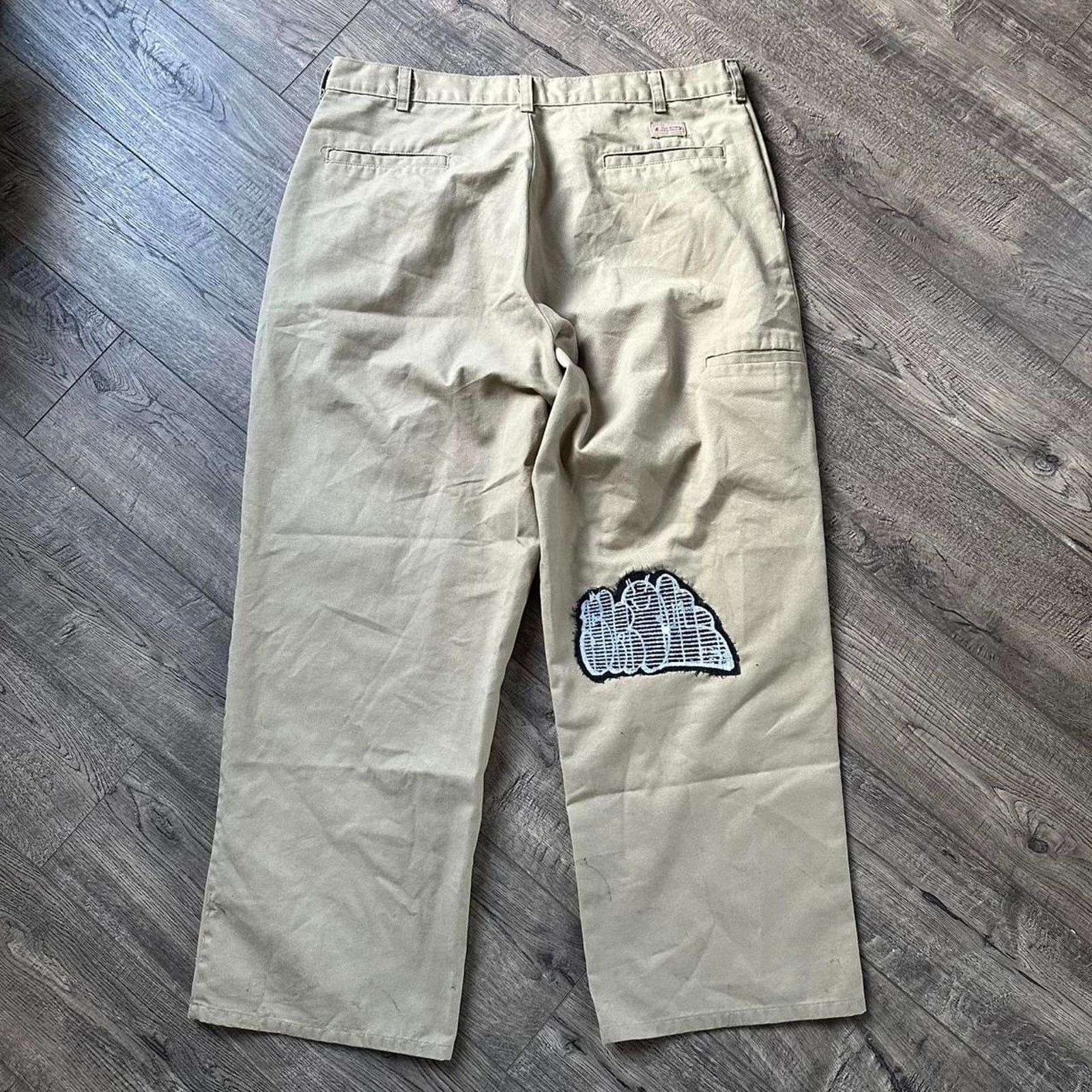 Dickies Frantic Graffiti Ski Skate Baggy Patch Dickies Pant Size US 38 / EU 54 - 7 Thumbnail