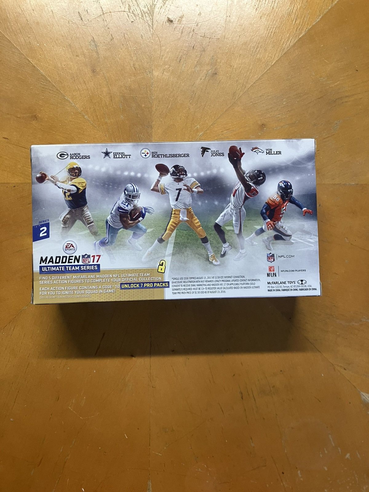 NFL McFarlane Madden 17 Ben Roethlisberger Bumblebee Chase NIB Size ONE SIZE - 3 Thumbnail