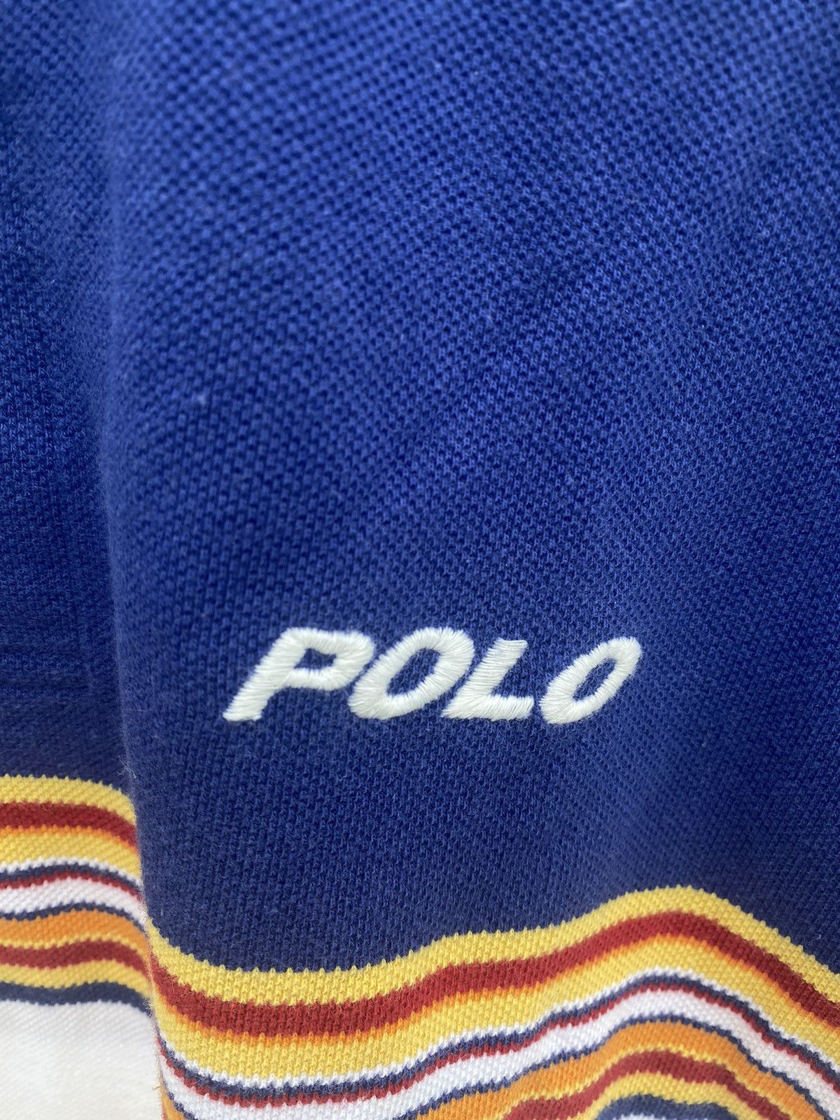 Polo Ralph Lauren Polo Ralph Lauren Stripe Polo Tee Size US S / EU 44-46 / 1 - 6 Thumbnail