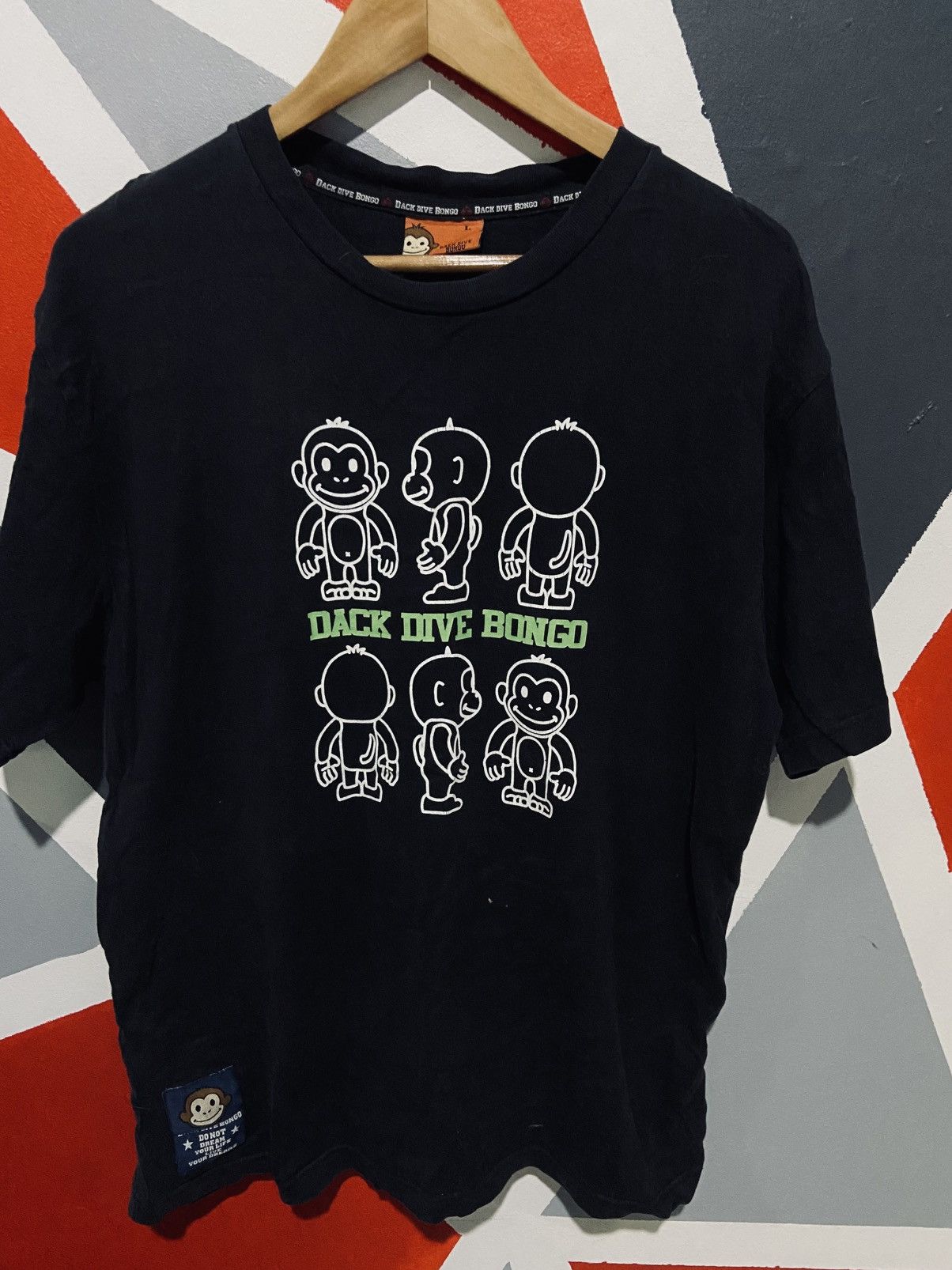 Japanese Brand Dack Dice Bongo Tee Size US L / EU 52-54 / 3 - 1 Thumbnail