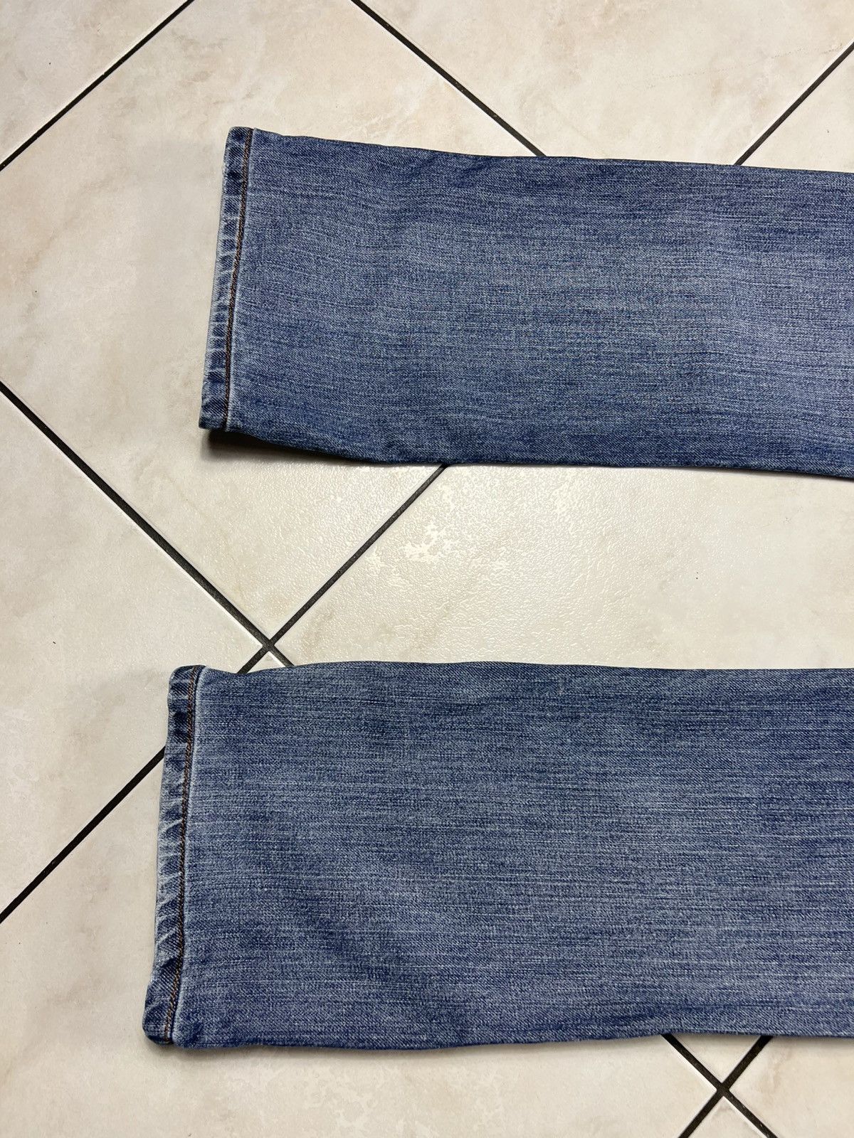 Diesel Vintage 90s Diesel y2k distressed jeans thrashed pants denim Size US 29 - 15 Thumbnail
