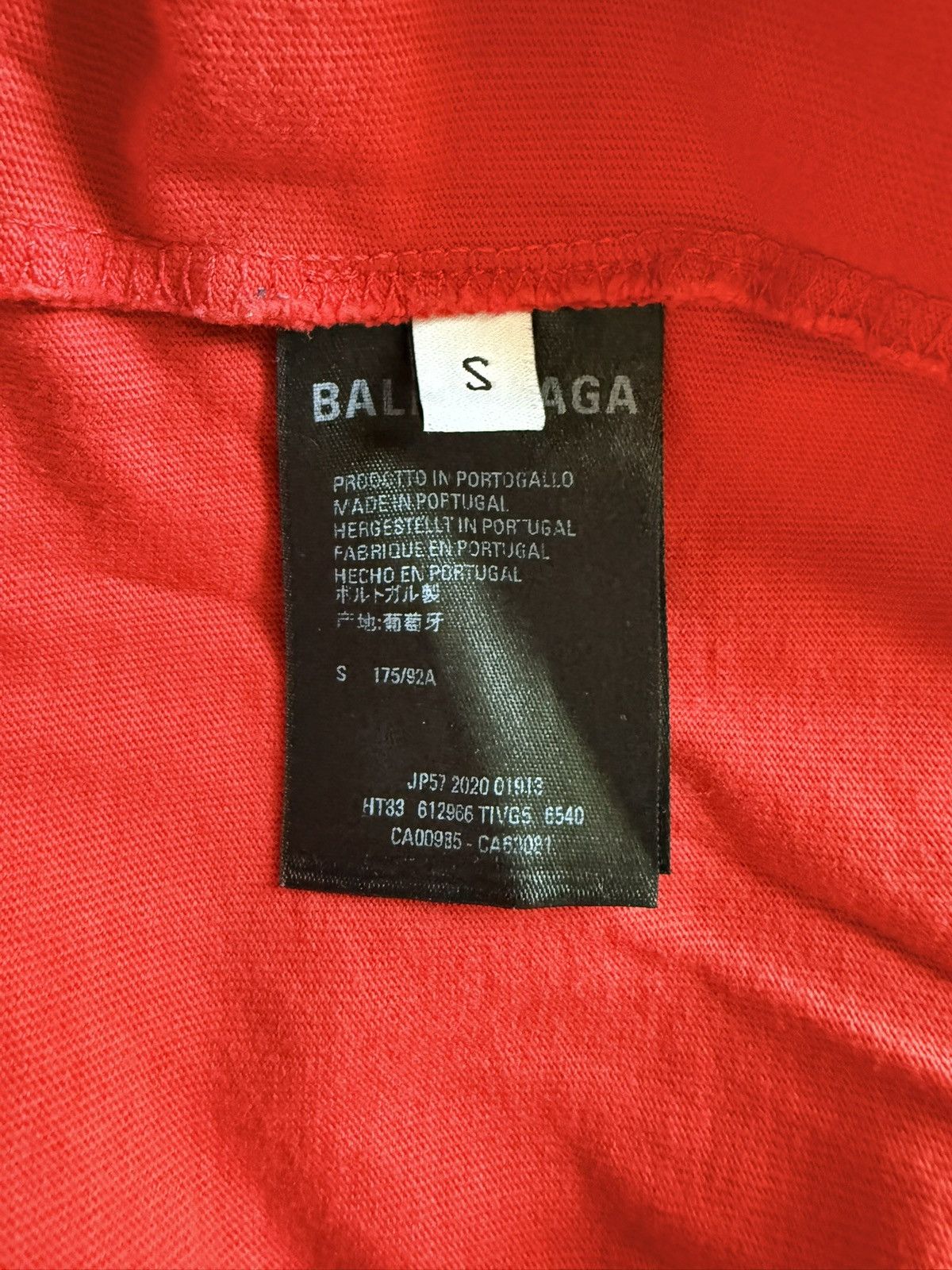Balenciaga Balenciaga Size small T shirt Size US S / EU 44-46 / 1 - 5 Thumbnail