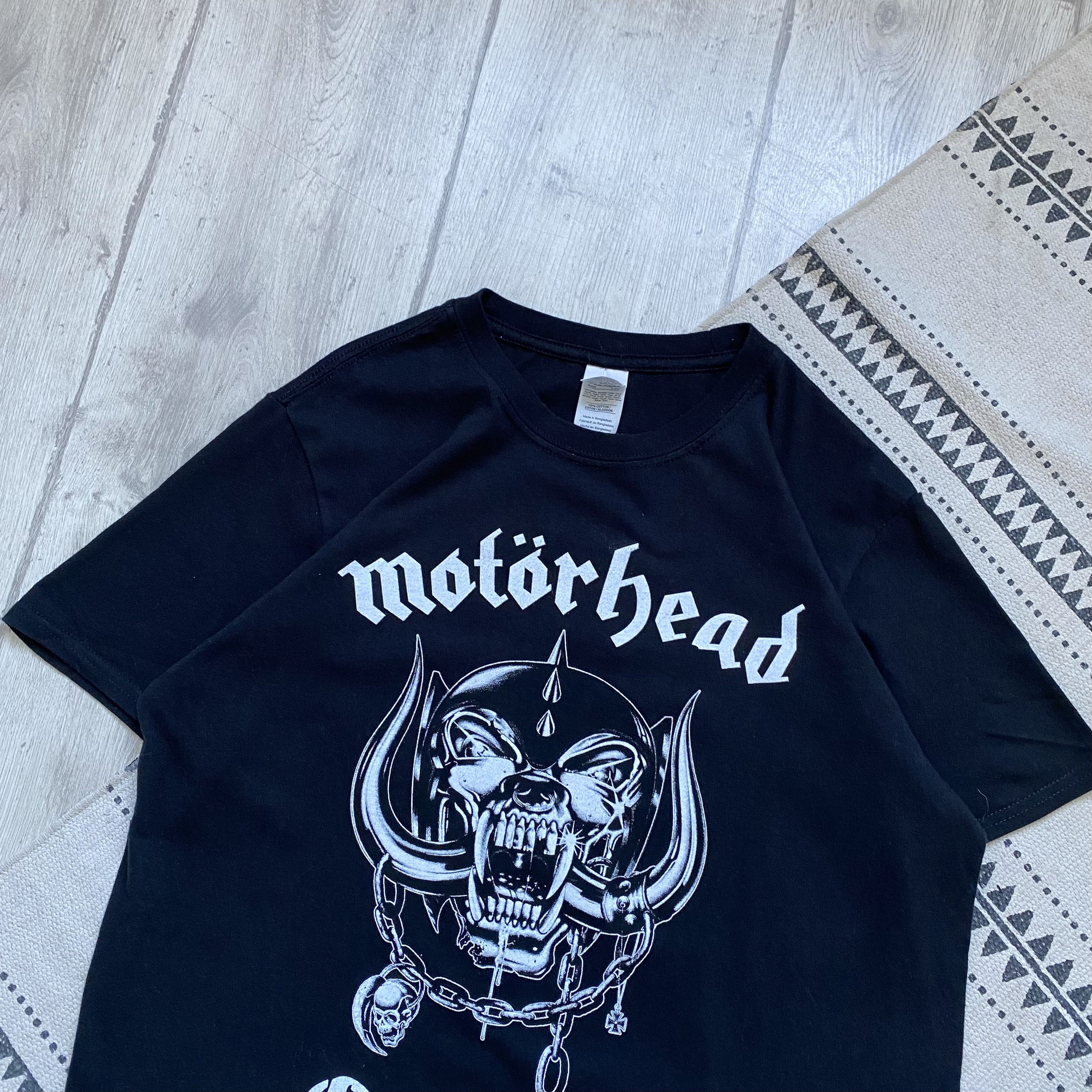 Band Tees 🎸 Motorhead England rock band tee Y2K tour t-shirt Size US M / EU 48-50 / 2 - 2 Thumbnail