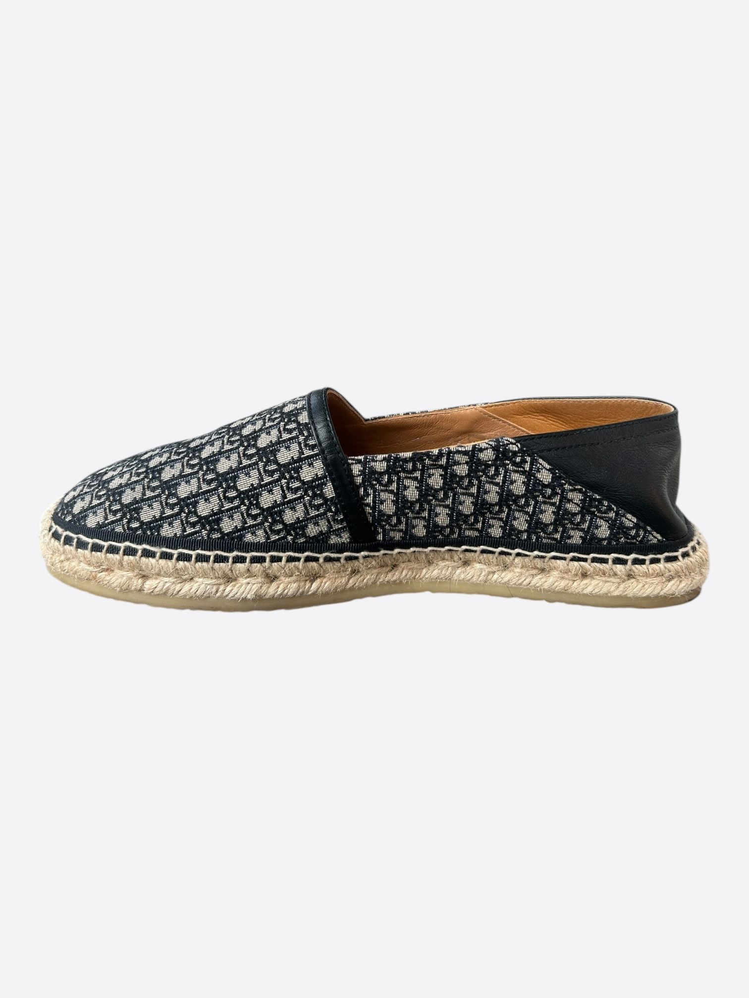 Dior Dior Beige & Black Oblique Espadrilles Size US 9 / EU 42 - 6 Thumbnail