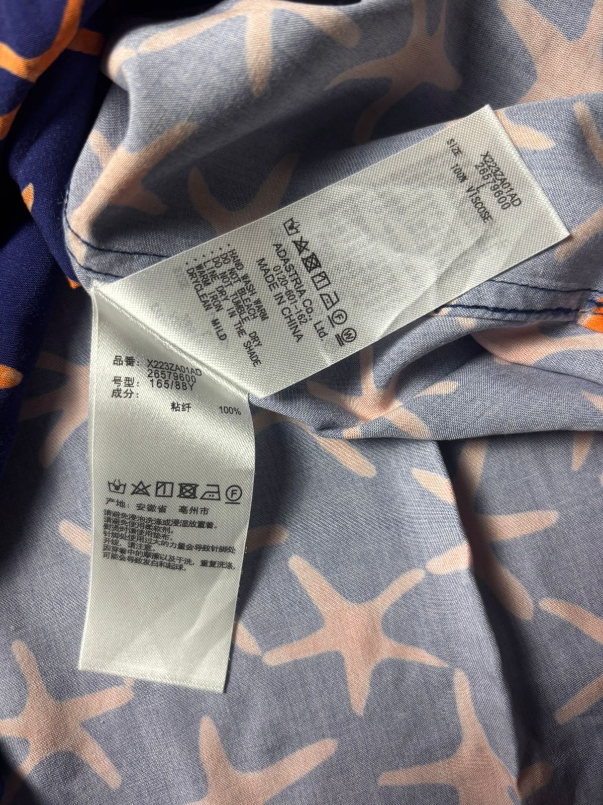 Tsumori Chisato Tsumori Chisato Niko And Star Open Collar Shirt Size US L / EU 52-54 / 3 - 7 Thumbnail