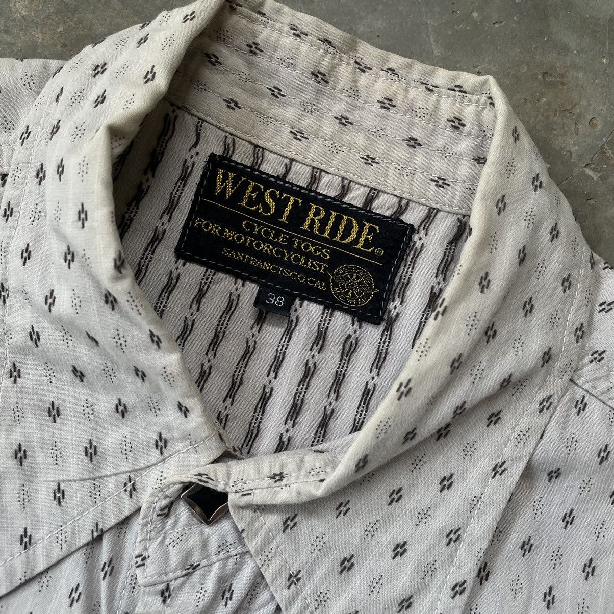 Japanese Brand West ride motorcycle clothing western shirt Size US M / EU 48-50 / 2 - 6 Thumbnail