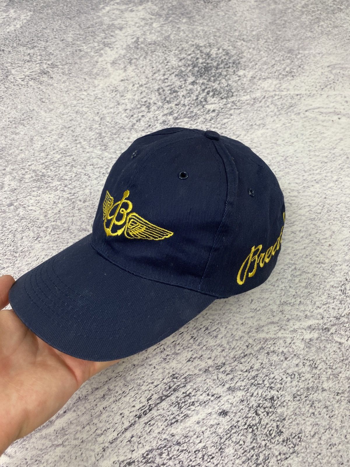 Breitling × Vintage Vintage Breitling Embroidered Logo Adjustable Cap Hat Size ONE SIZE - 3 Thumbnail