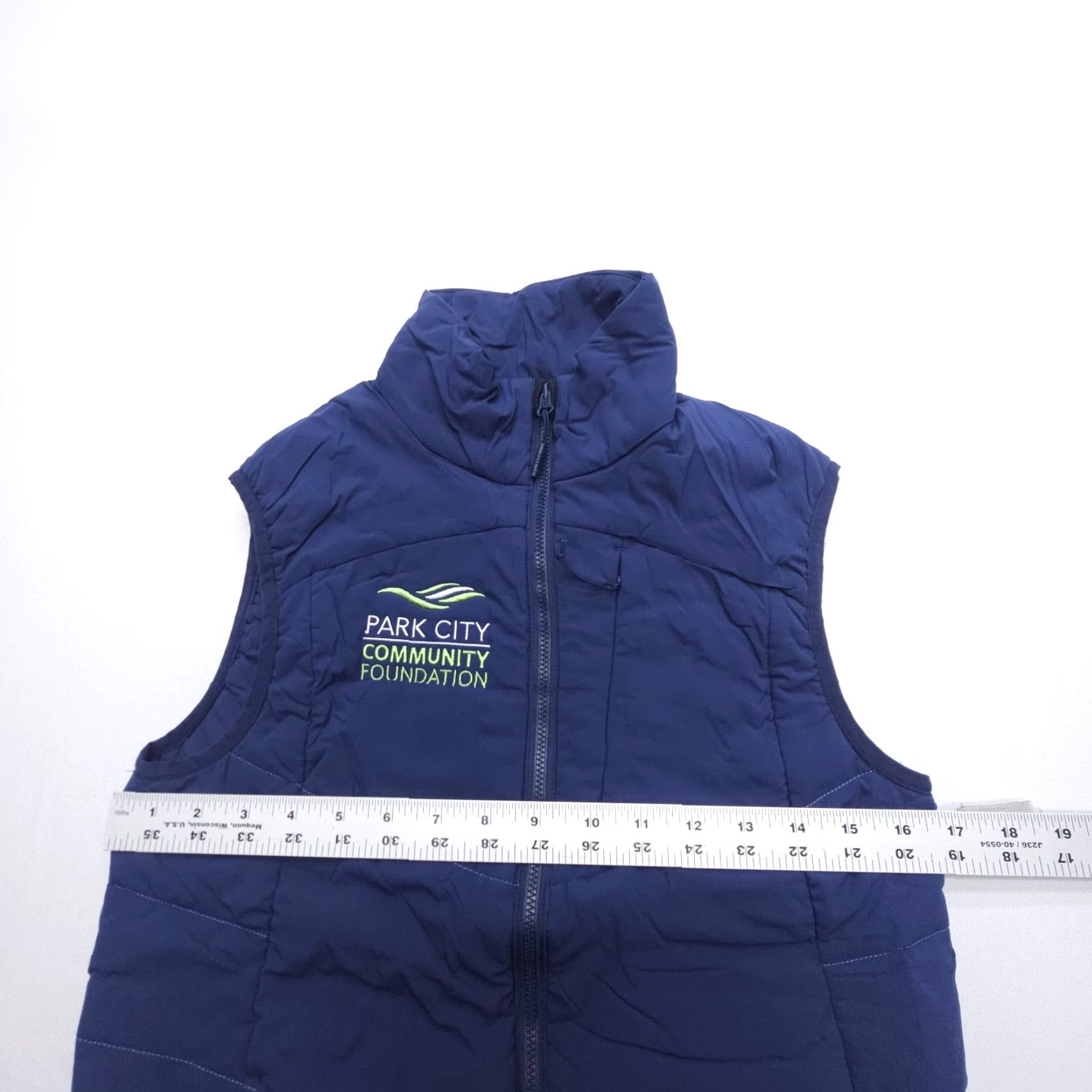 Vintage Backcountry Vest Size Small Packable Quilted Nylon Blue Womens Outdoor Sleeveless Puffer Mid-Length Jacket/Coat Style: Puffer Size S / US 4 / IT 40 - 7 Thumbnail