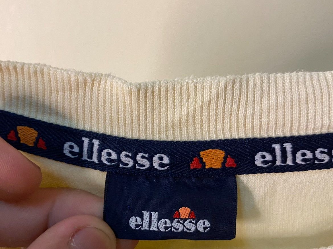 Ellesse Vintage 1990s Ellesse Embroidered Logo Sweatshirt Size US L / EU 52-54 / 3 - 4 Thumbnail