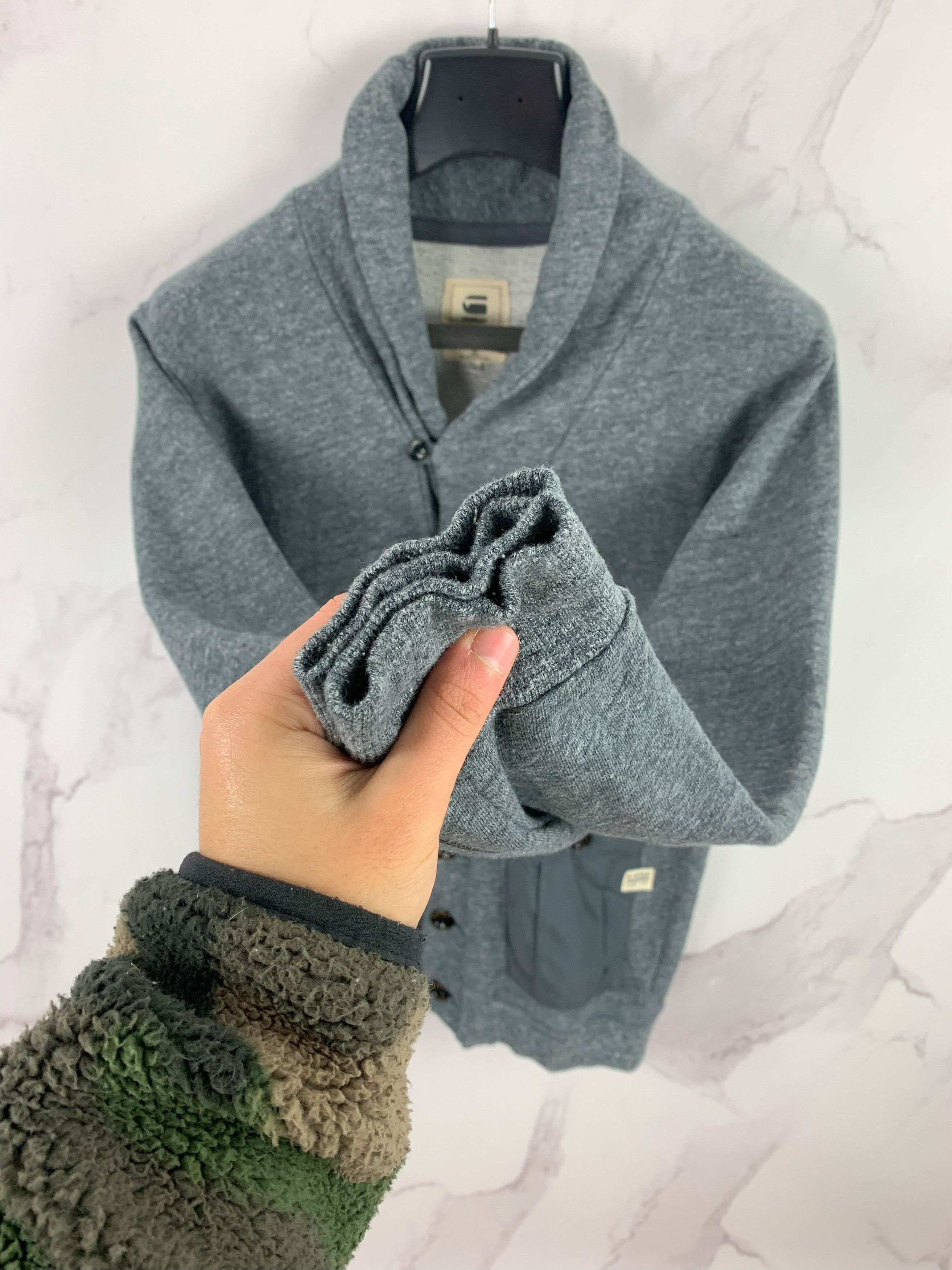G-Star G-Star Raw Omaros Shawl Collar Cardigan Size S Size US S / EU 44-46 / 1 - 9 Thumbnail