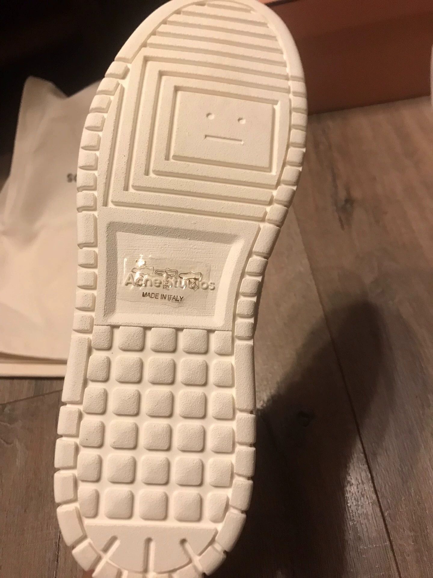 Acne Studios Acne Studios Hi-Top Smile Colorblock Leather 43 Sneakers Size US 10 / EU 43 - 5 Thumbnail