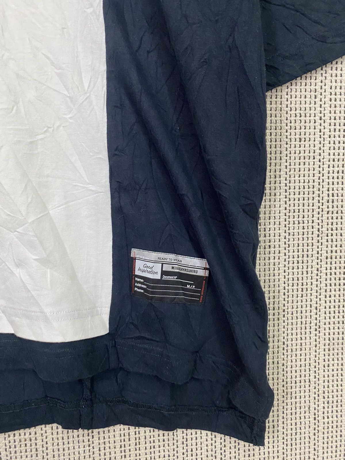 Japanese Brand × Maison MIHARA YASUHIRO × Uniqlo Good inspration baggy tshirt by miharayasuhiro size xl Size US XL / EU 56 / 4 - 9 Thumbnail