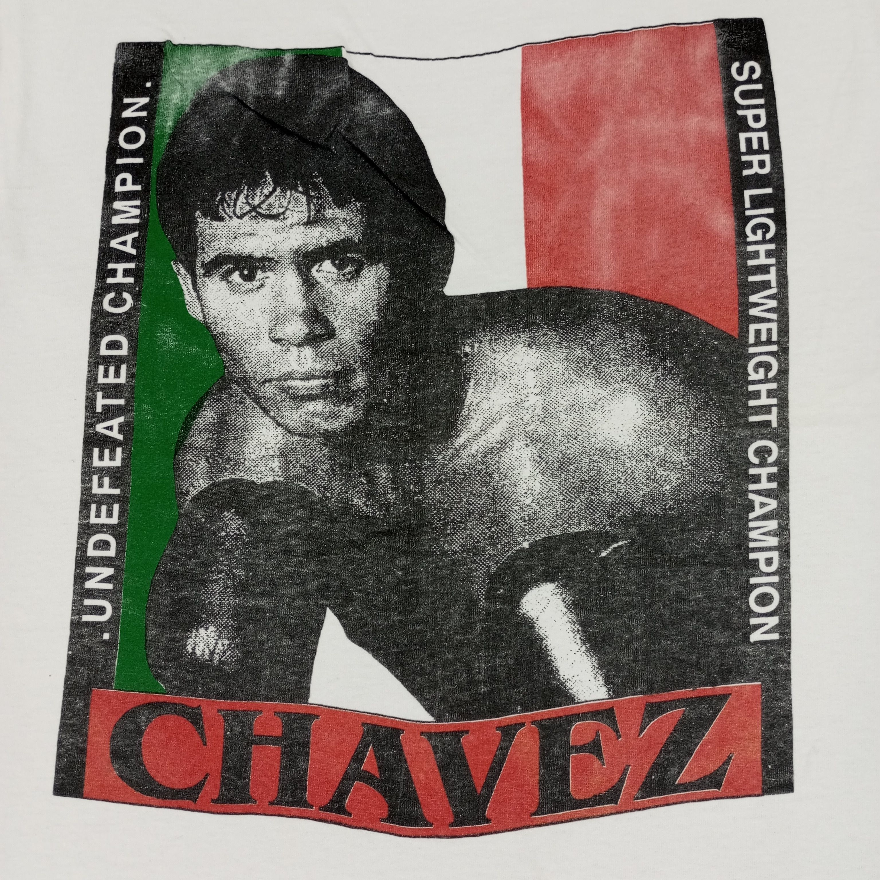 Vintage Chavez Boxing Phototees Style Vintage Tshirt Size US M / EU 48-50 / 2 - 2 Thumbnail
