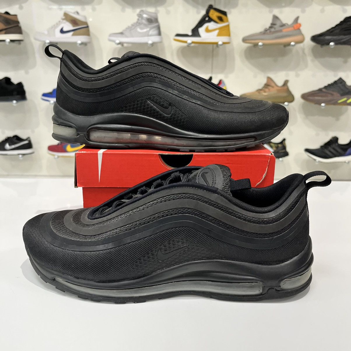 Nike Nike Air Max 97 Ultra 17 Triple Black Size US 10.5 / EU 43-44 - 1 Thumbnail
