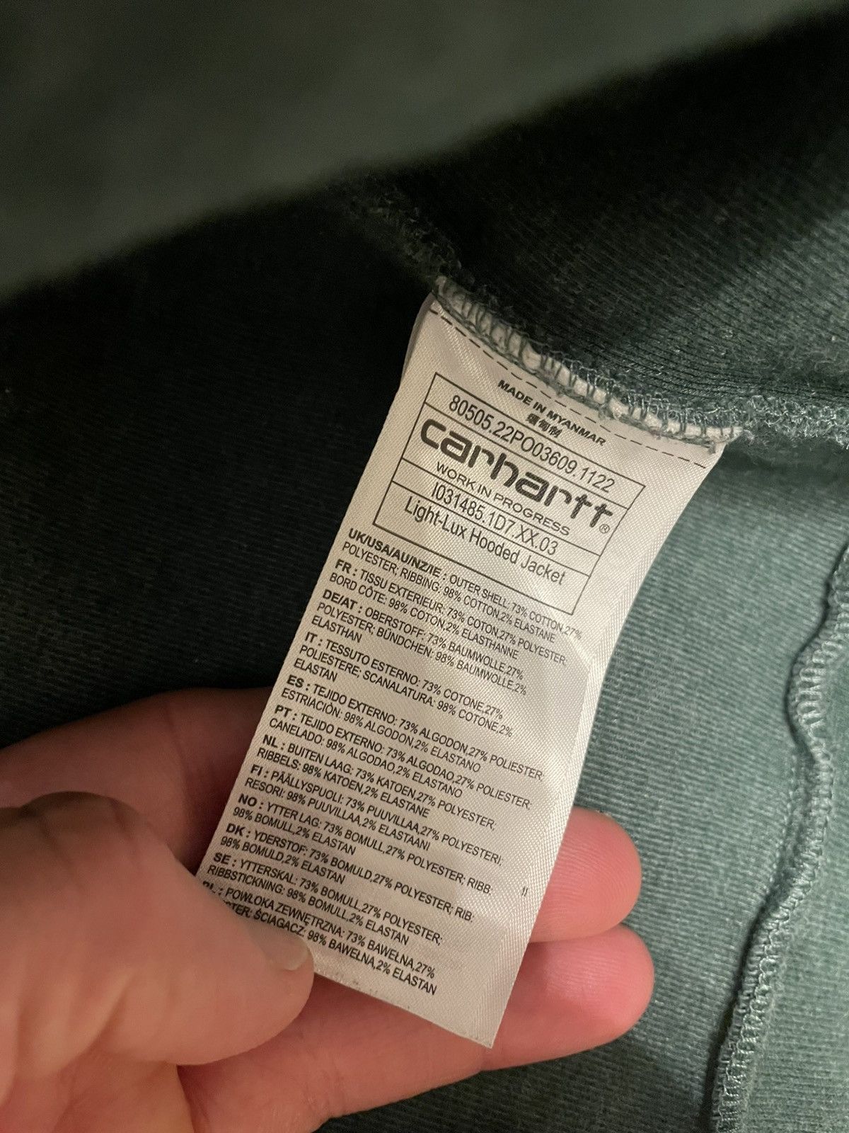 Carhartt Carlux zip up Size US XL / EU 56 / 4 - 6 Thumbnail