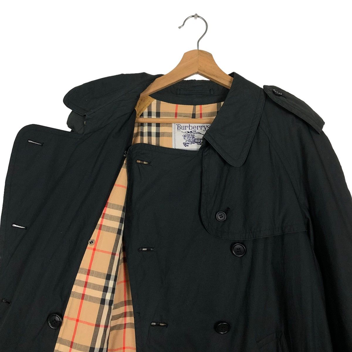 Burberry 🔥Bondage Design Sun Faded Long Trench Coats Burberrys Size US M / EU 48-50 / 2 - 11 Thumbnail