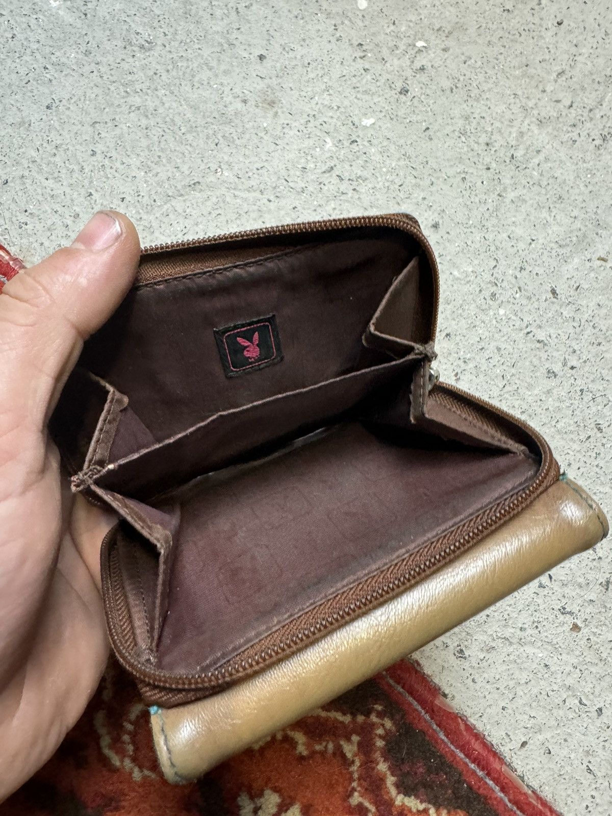 Playboy × Vintage Vintage Y2K Playboy 90s Leather Style Cowboy Wallet Size ONE SIZE - 6 Thumbnail
