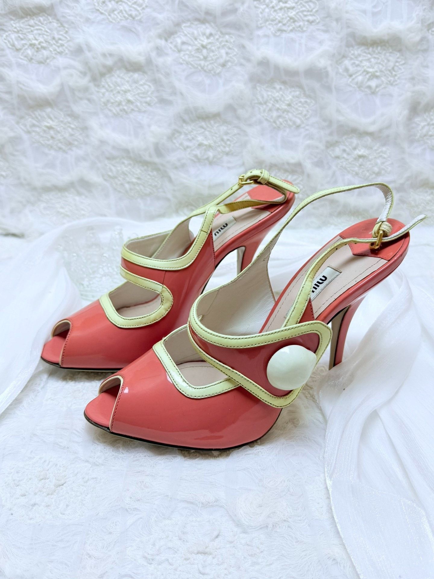 Miu Miu Miu Miu Multi Sandals us_7-5 Women Size US 7.5 / IT 37.5 - 1 Thumbnail
