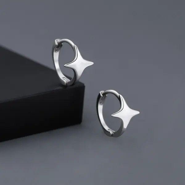 VIBE Retro punk y2k star earrings Size ONE SIZE - 6 Thumbnail