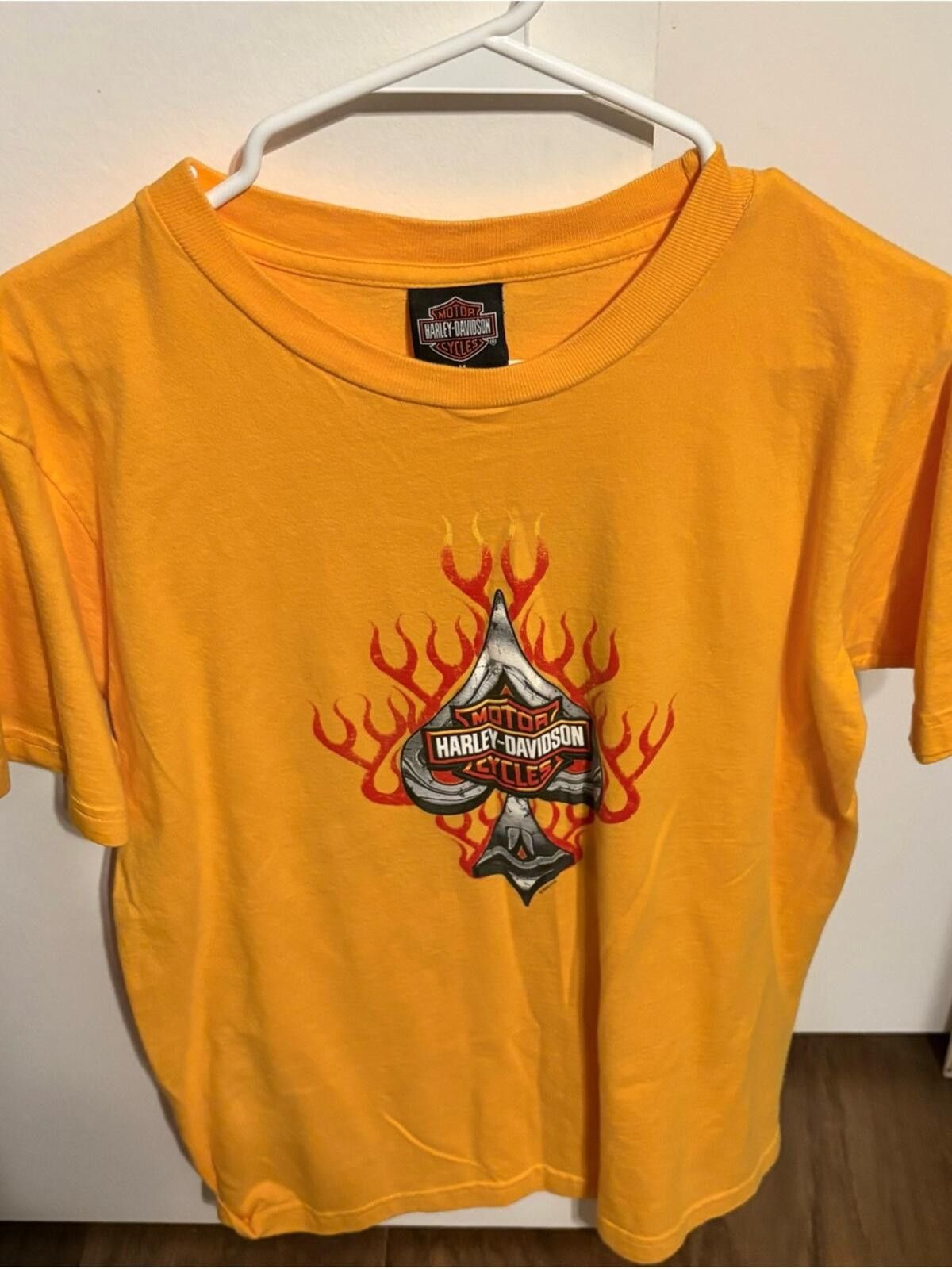 Harley Davidson Harley-Davidson Nashville Tee with Red Flame Spade Logo Size US L / EU 52-54 / 3 - 1 Thumbnail