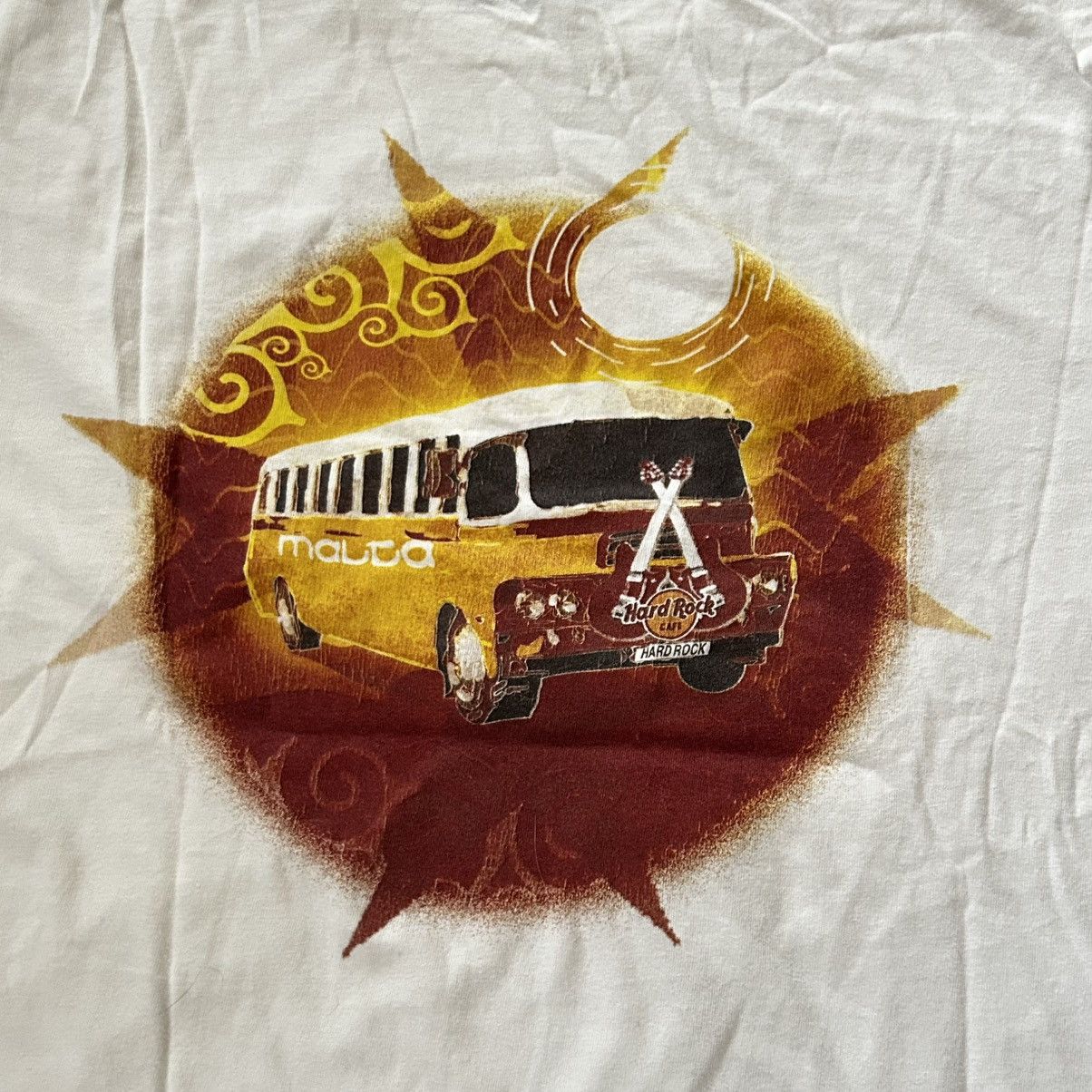 Hard Rock Cafe Hard Rock Cafe White T-Shirt Size US XL / EU 56 / 4 - 4 Thumbnail