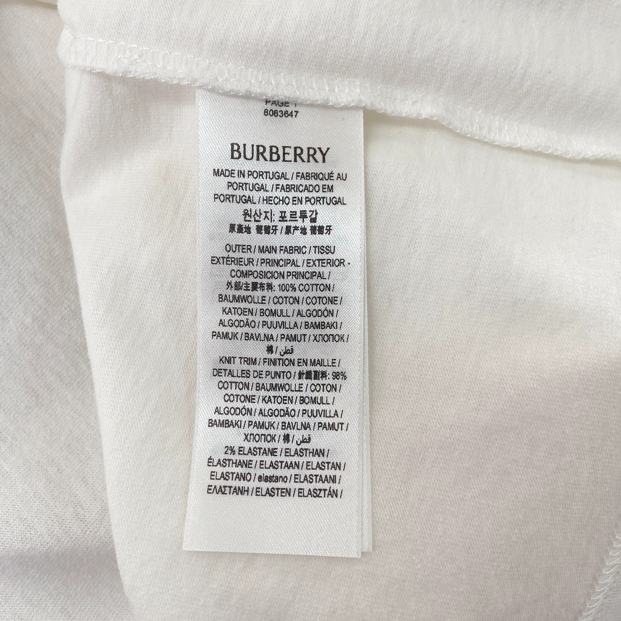 Burberry Burberry Floral Embroidered Tee XS New with tags Size XS / US 0-2 / IT 36-38 - 7 Thumbnail