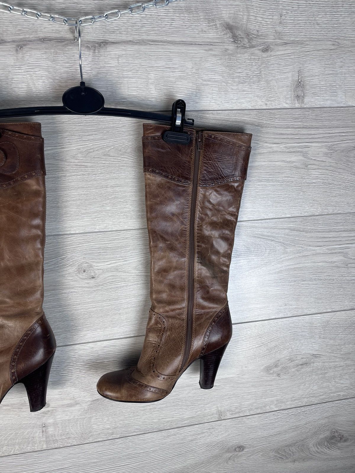 Japanese Brand Vintage women boots Dune size 39 made in Brazil 🇧🇷 Size US 9 / IT 39 - 3 Thumbnail