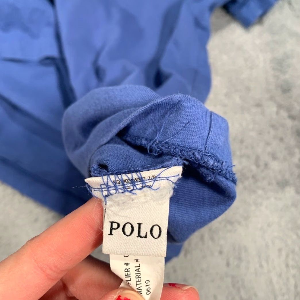 Polo Ralph Lauren Polo Ralph Lauren Polo by Ralph Lauren Classic Blue Tee with Yellow Logo Men's L Blue Shirt Tee Size US L / EU 52-54 / 3 - 6 Thumbnail