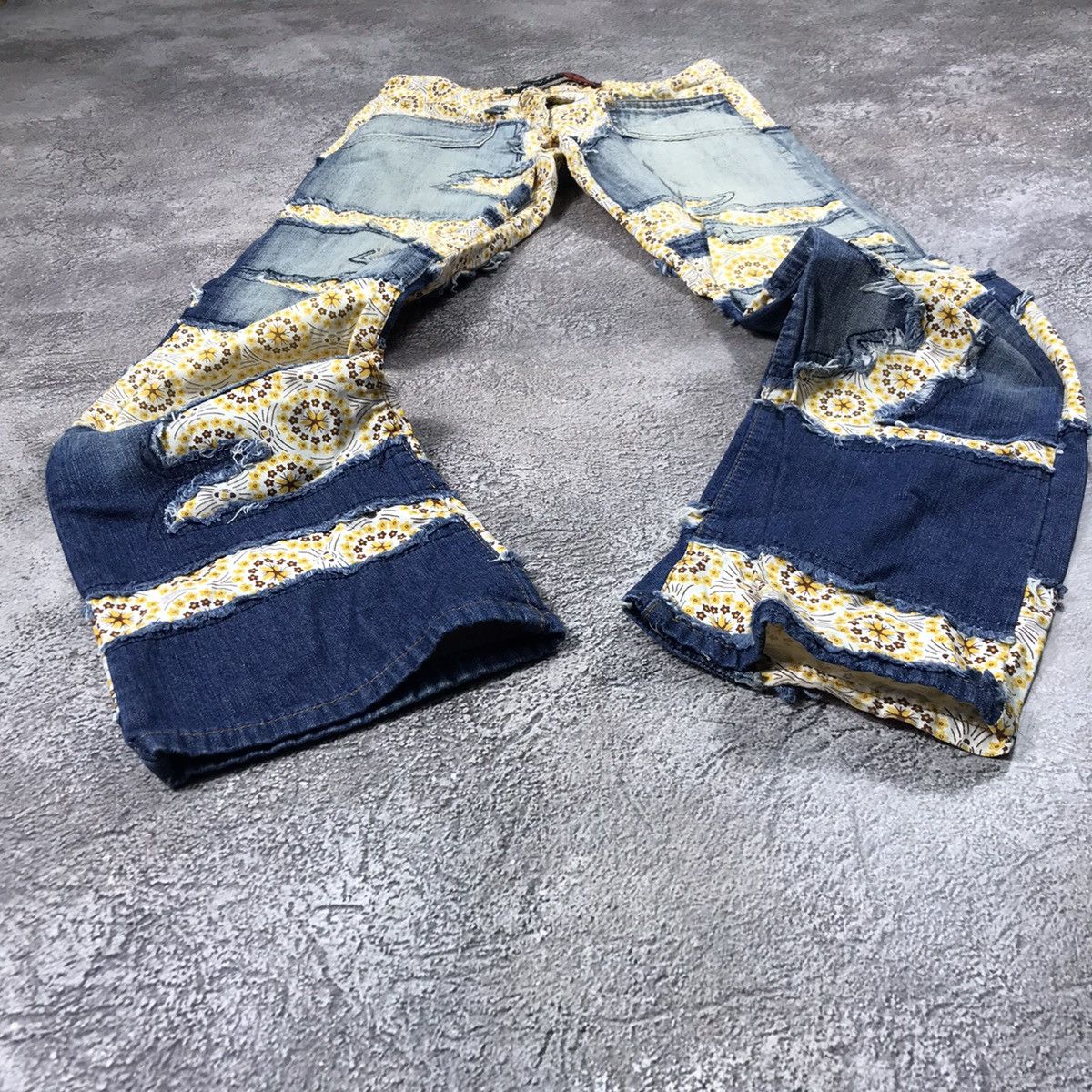 Vintage Vintage 90s Distressed Baggy Jeans Skate Grunge Faded 28 Size 28" / US 6 / IT 42 - 3 Thumbnail