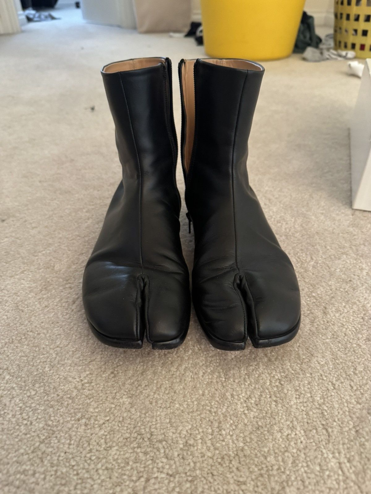 Maison Margiela Maison Margiela tabi boots - black calf leather Size US 8 / EU 41 - 1 Thumbnail