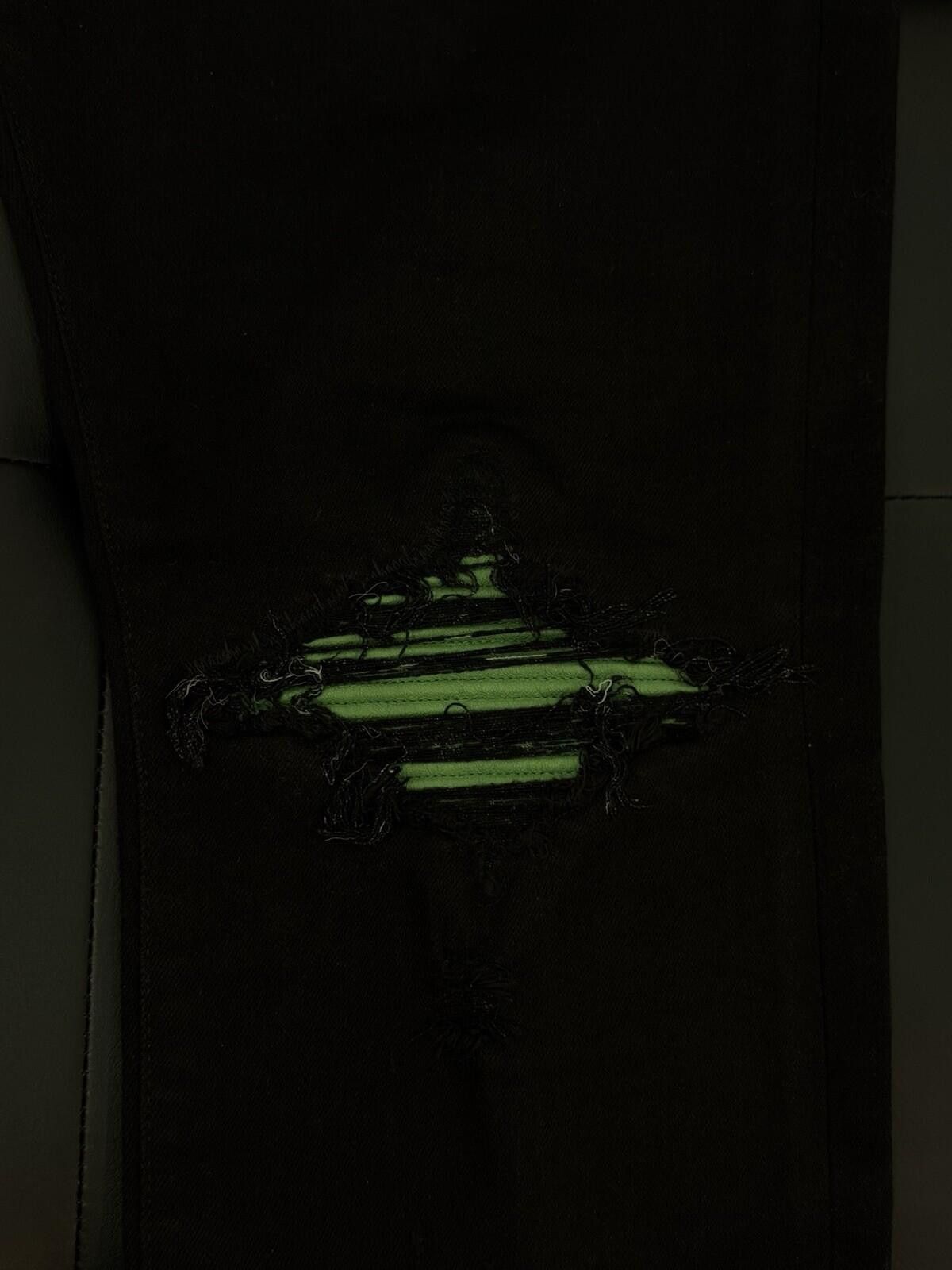 Amiri Size 36 - Amiri Black Green Jeans 100% Authentic Size US 36 / EU 52 - 7 Thumbnail