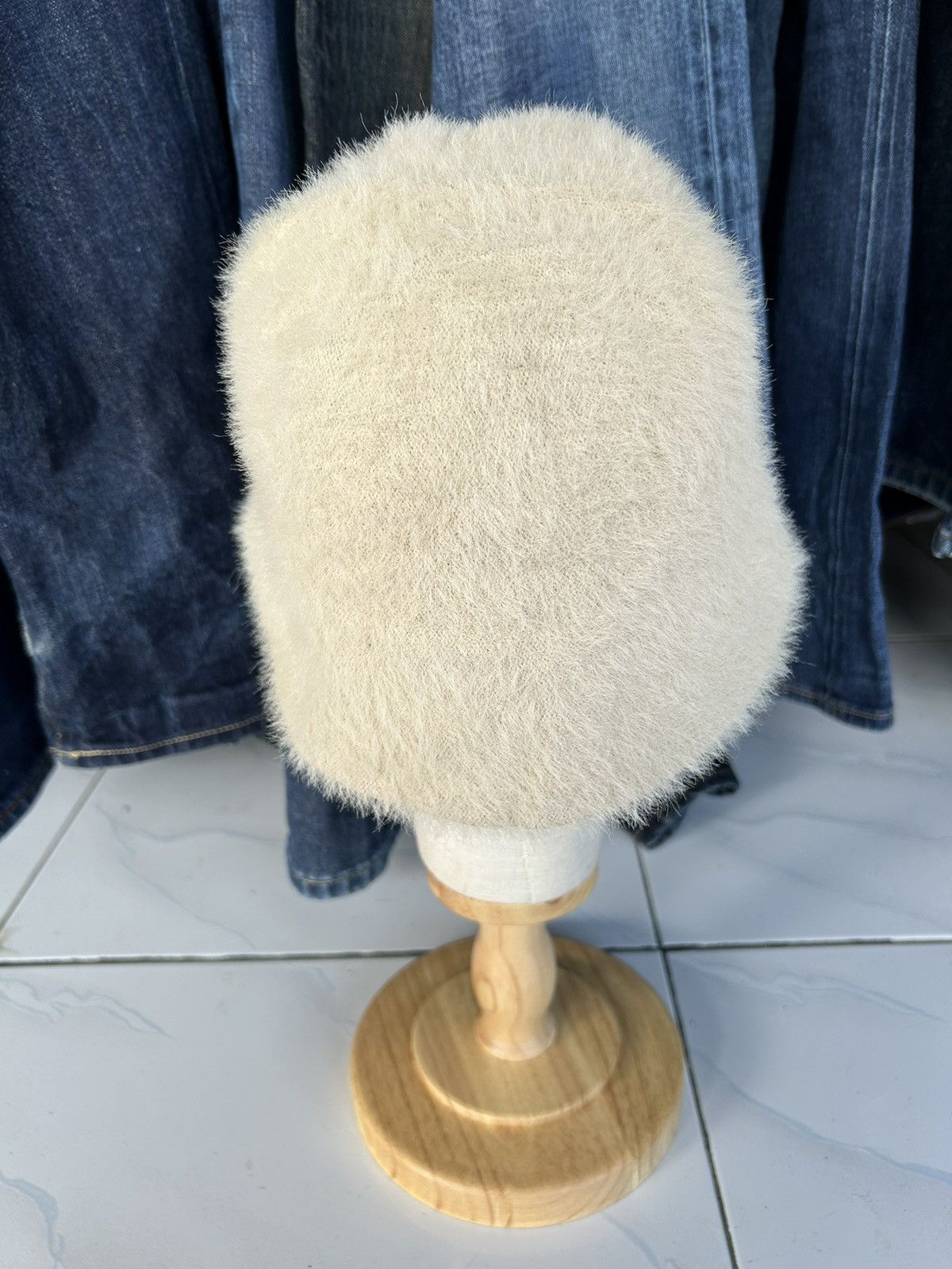 Japanese Brand Unknown Fur Punk Bondage bucket Hats Size ONE SIZE - 5 Thumbnail