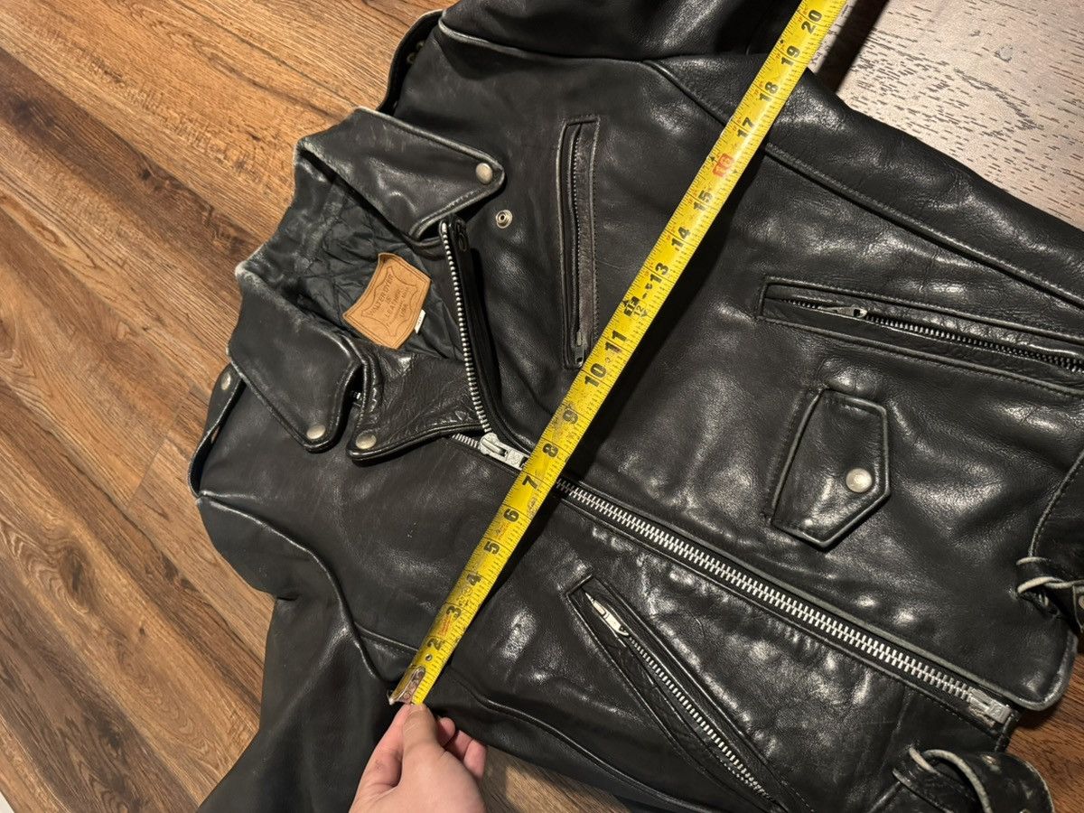 Vintage Vintage Punk Motorcycle Leather Jacket Size US M / EU 48-50 / 2 - 12 Thumbnail