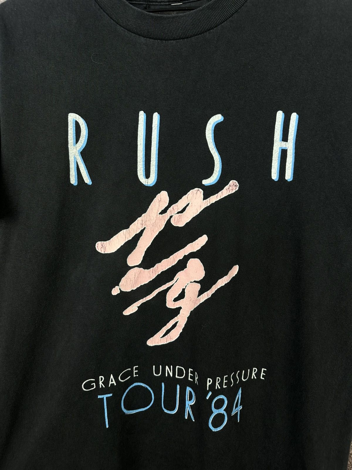 Vintage 1984 Rush Grace Under Pressure Tour Size US M / EU 48-50 / 2 - 3 Thumbnail