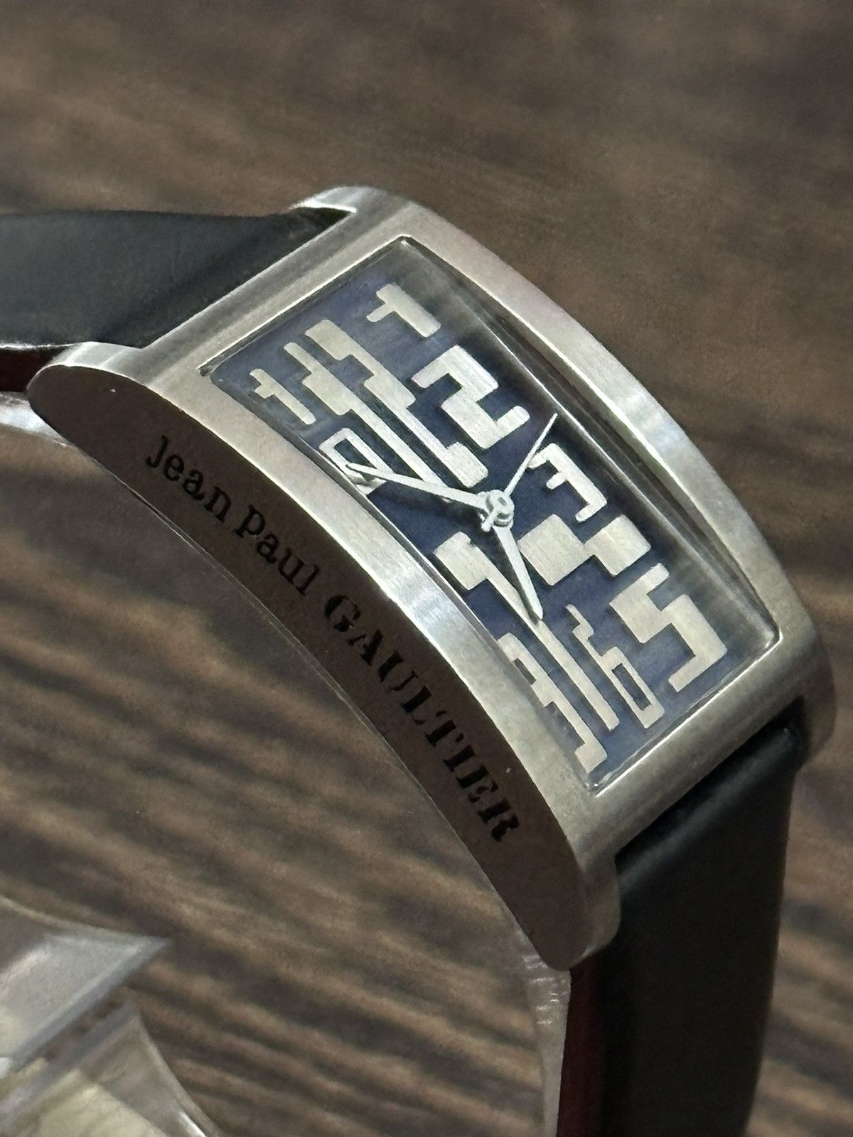 Jean Paul Gaultier 2006 Jean Paul Gaultier Abstract Asymmetrical Number Watch Size ONE SIZE - 2 Thumbnail