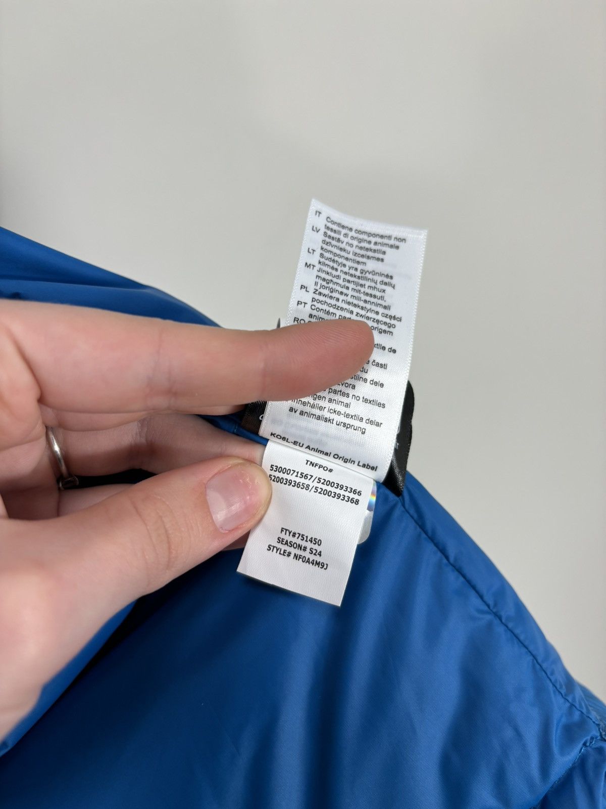 The North Face The North Face 700 NWT Men’s Diablo Blue Down Puffer Jacket Size US S / EU 44-46 / 1 - 17 Thumbnail