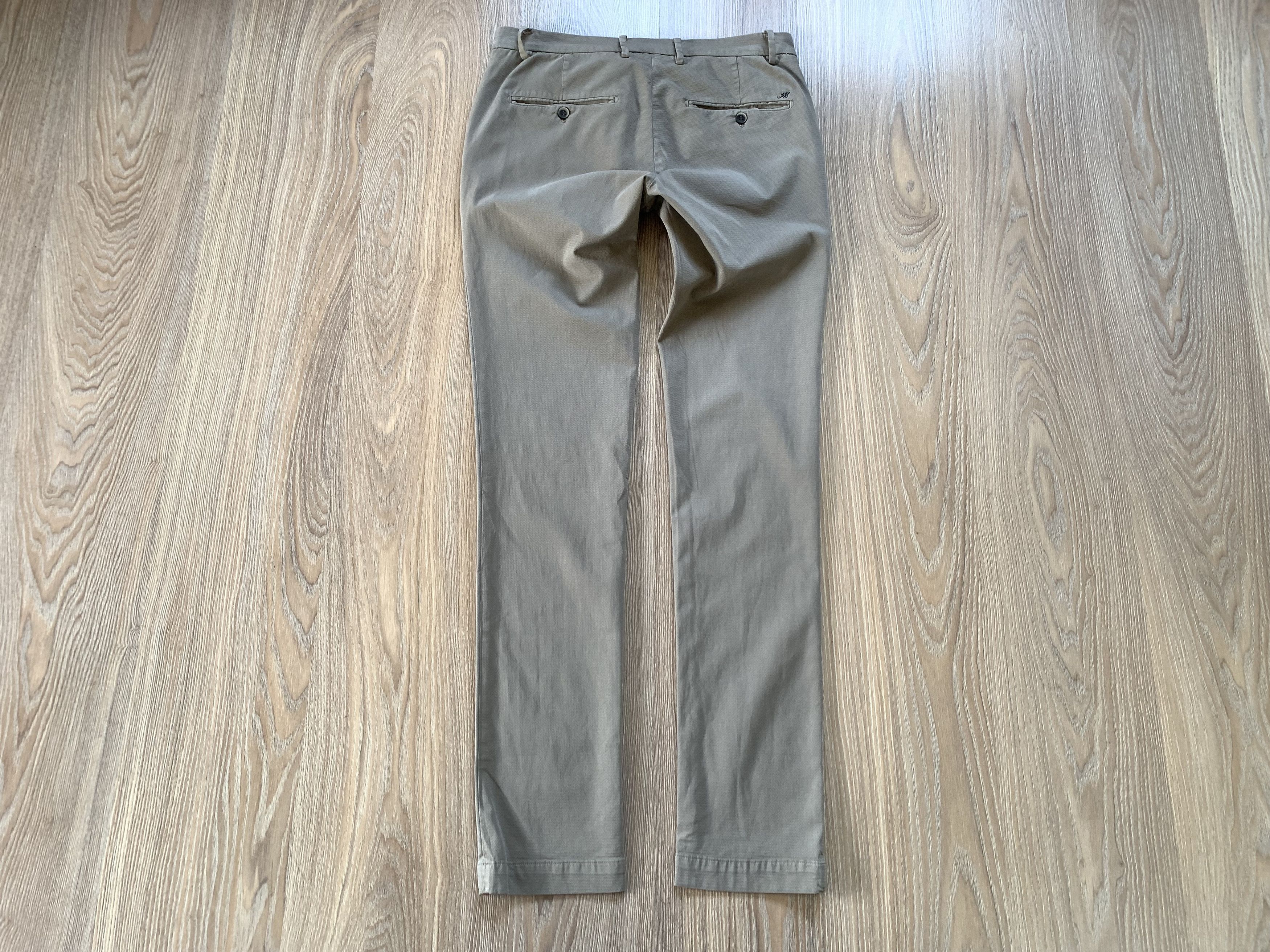 Mason's Masons Milano Style Cotton Plaid Pants Size US 32 / EU 48 - 3 Thumbnail