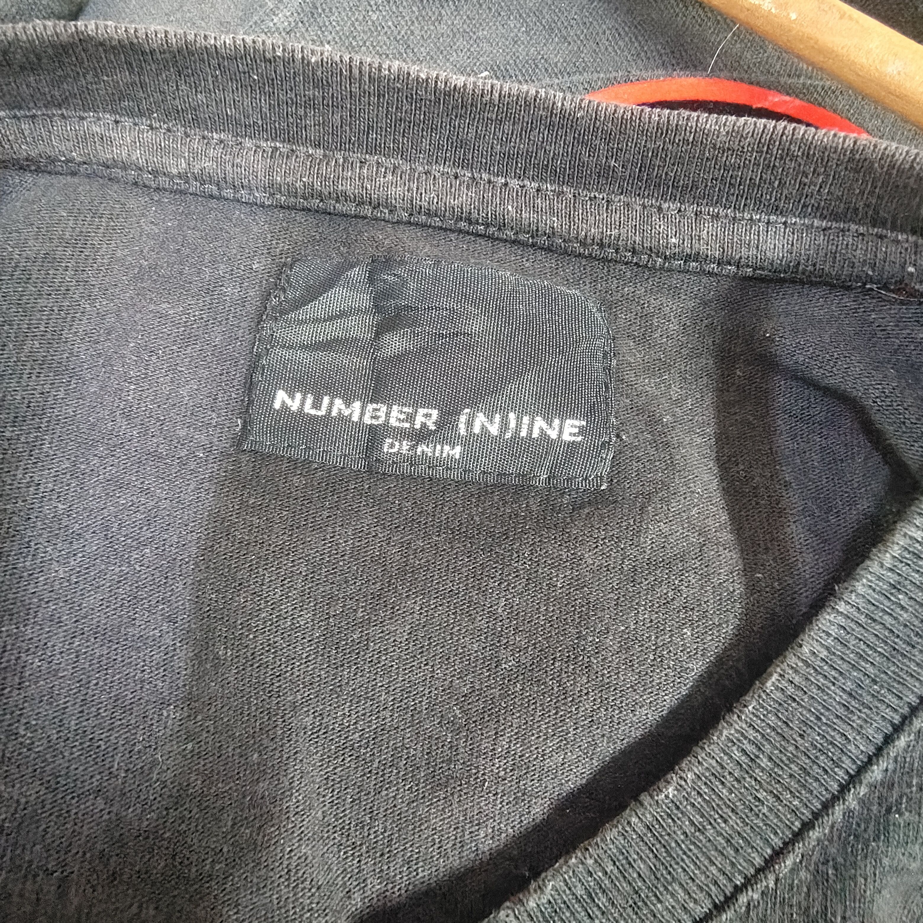 Number (N)ine Number (N)ine Denim Tshirt Size US M / EU 48-50 / 2 - 4 Thumbnail