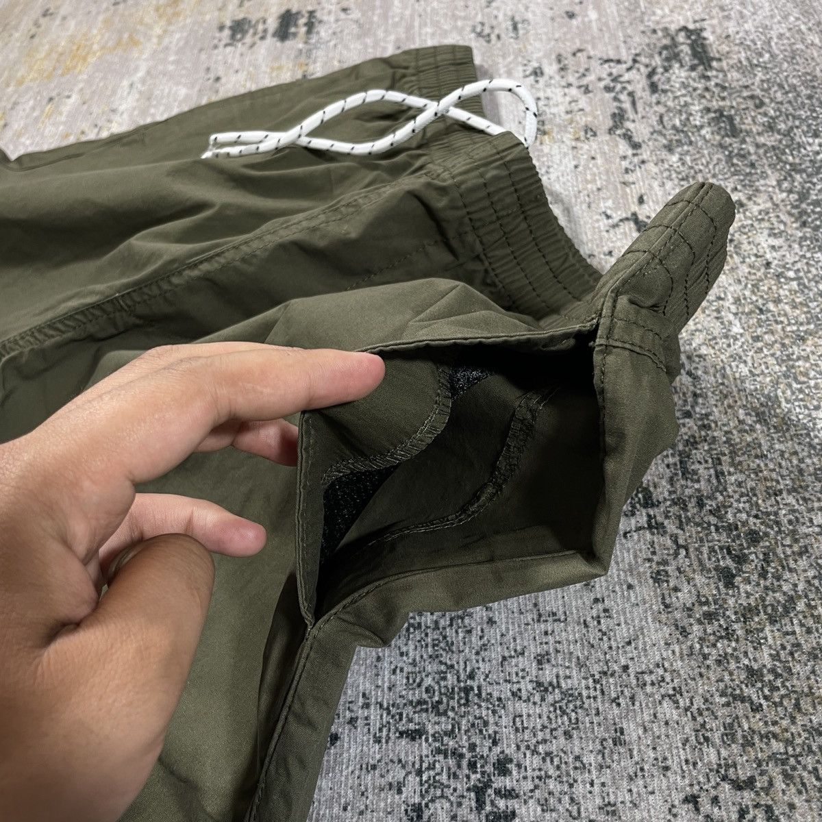 Stussy STUSSY SHORTS ARMY GREEN 30 " ROLL DICE " Size US 30 / EU 46 - 4 Thumbnail