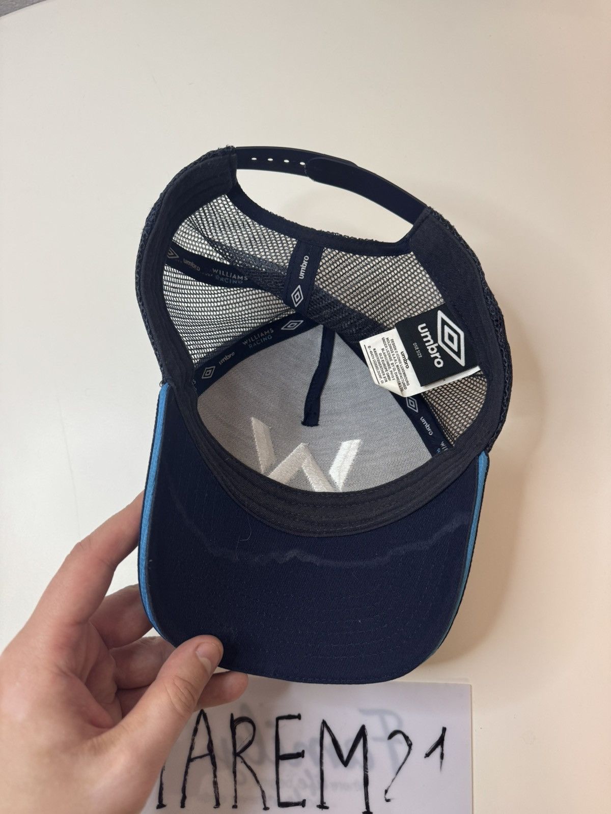 Formula 1 Williams Racing Alex Albon Cap Size ONE SIZE - 8 Thumbnail