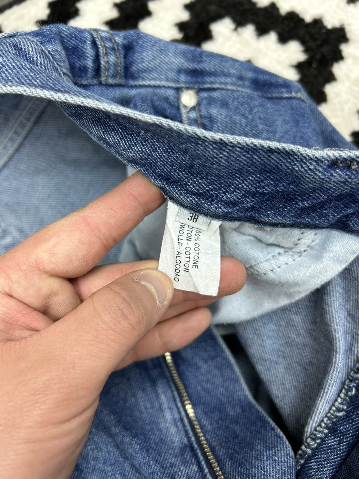 Valentino × Vintage Valentino Vintage denim jeans size 36 Size US 36 / EU 52 - 5 Thumbnail