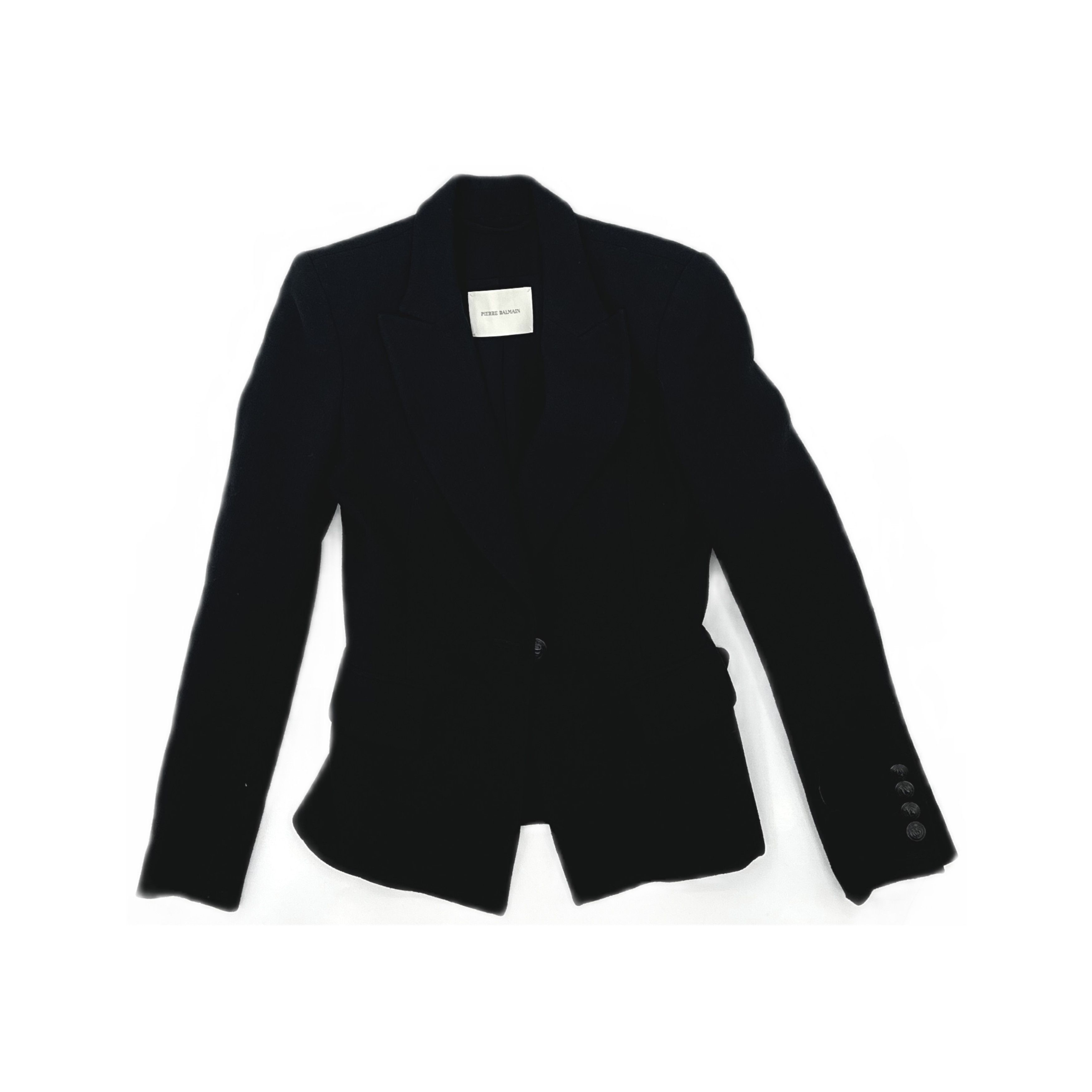 Pierre Balmain Pierre Balmain Black Blazer Size 34 Size XS / US 0-2 / IT 36-38 - 1 Thumbnail