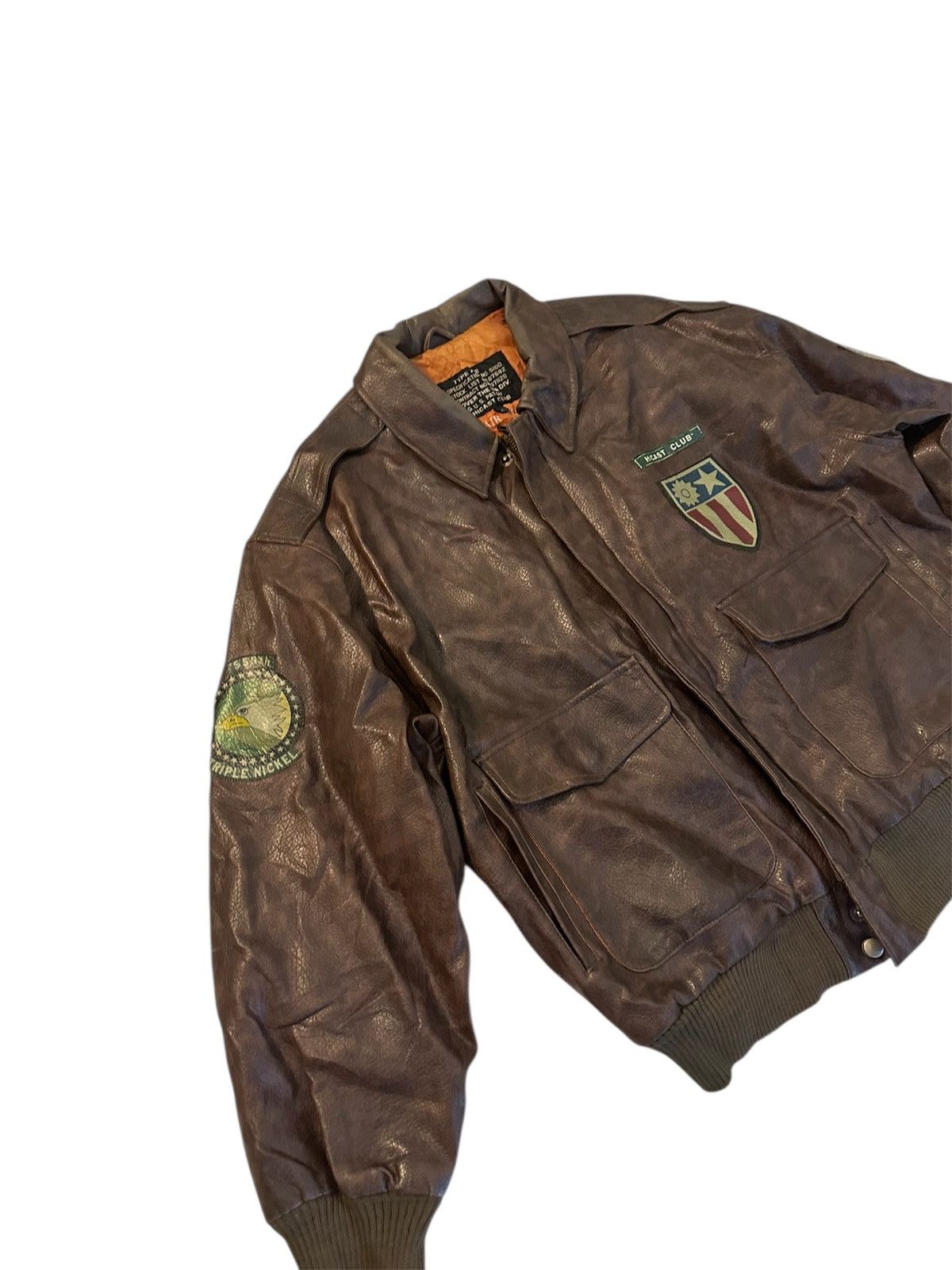 Other Type A-2 leather jacket made in korea Size US M / EU 48-50 / 2 - 3 Thumbnail