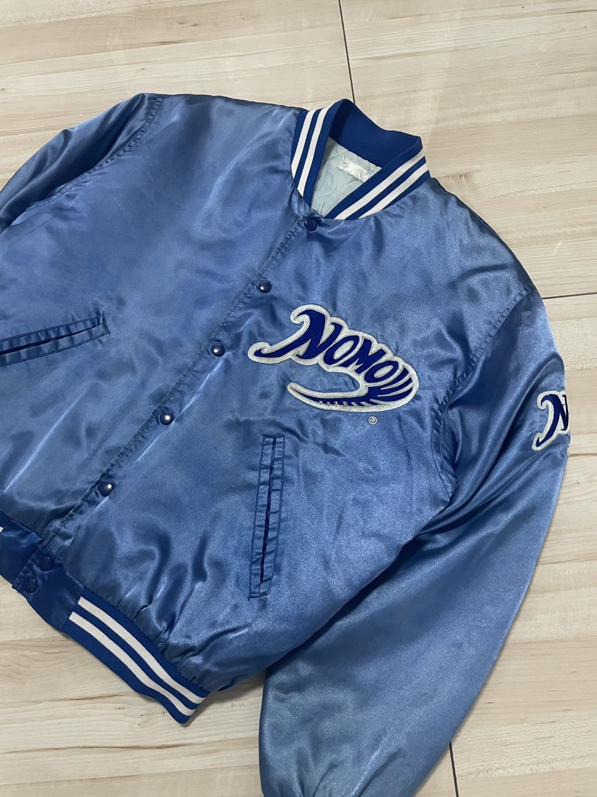 Other Vintage 90's Hideo Nomo Baseball Jacket SizeM Size US M / EU 48-50 / 2 - 2 Thumbnail
